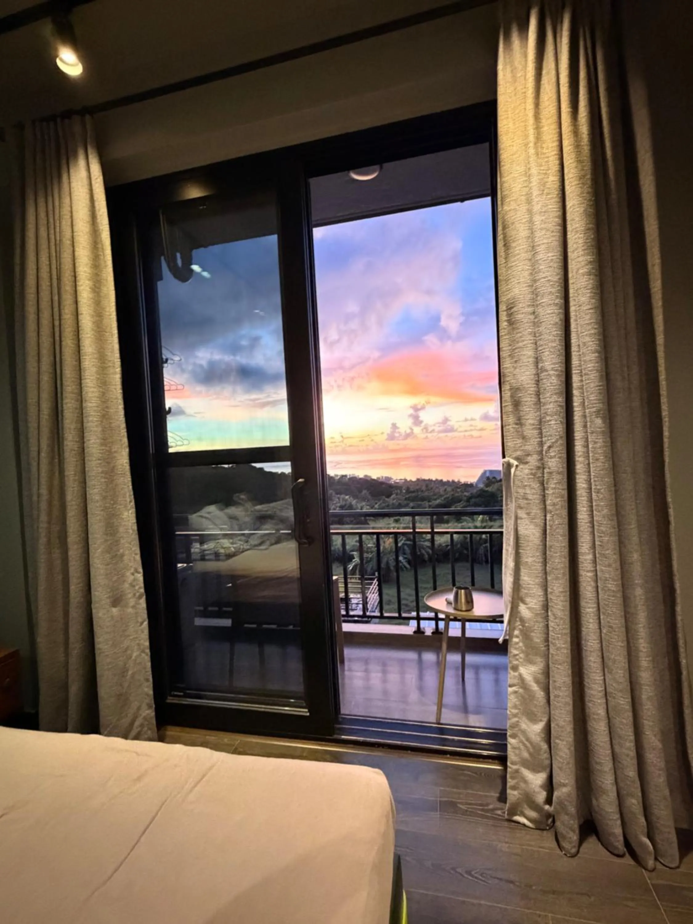 Bed in Saipan Skyline Designers Hotel