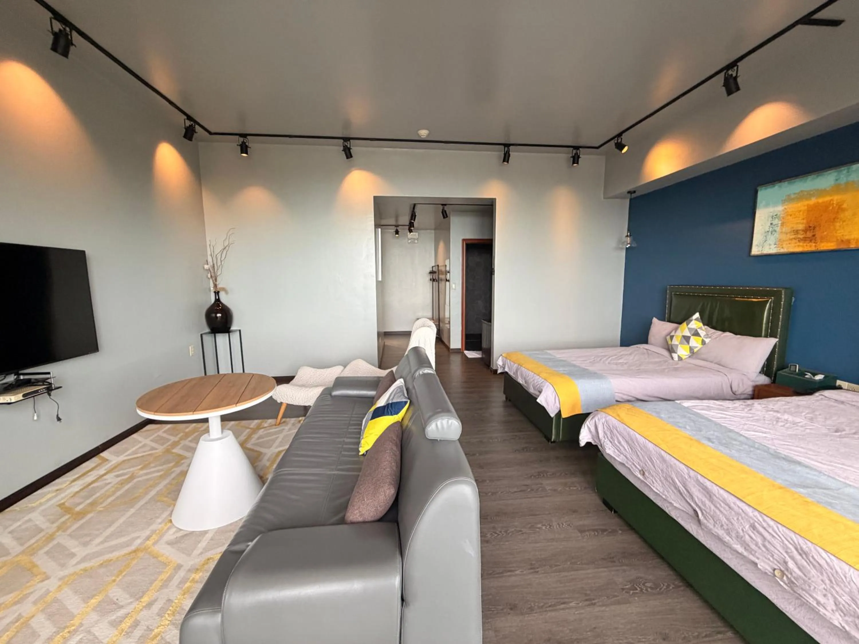 Bed in Saipan Skyline Designers Hotel