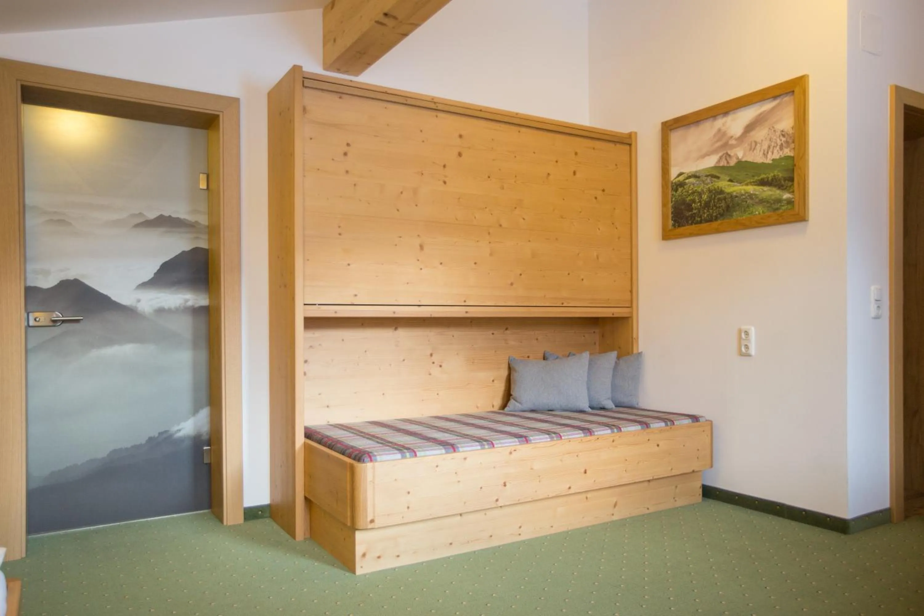 Photo of the whole room, Bed in Hotel Ennskraxblick