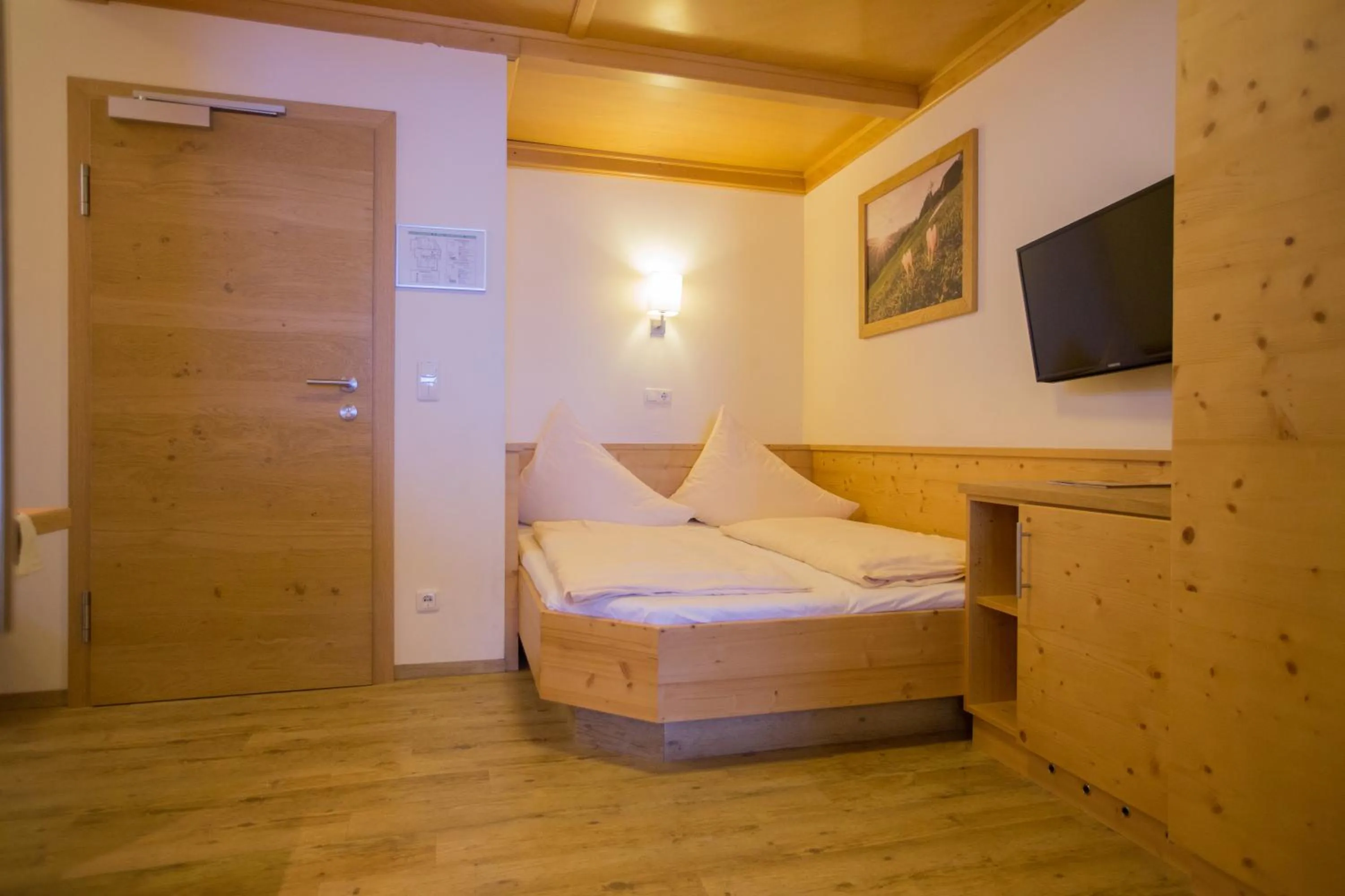 Photo of the whole room, Bed in Hotel Ennskraxblick