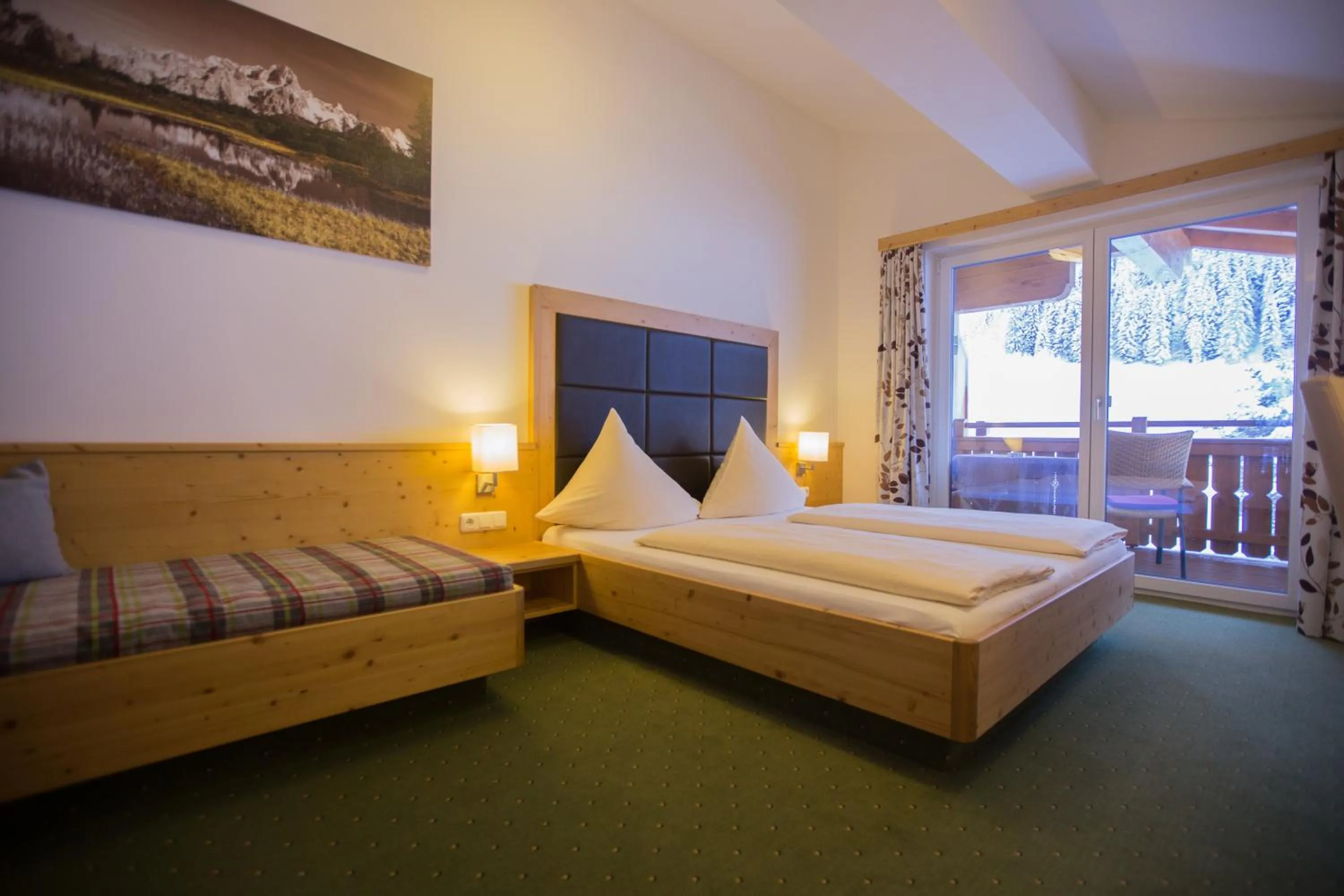 Photo of the whole room, Bed in Hotel Ennskraxblick