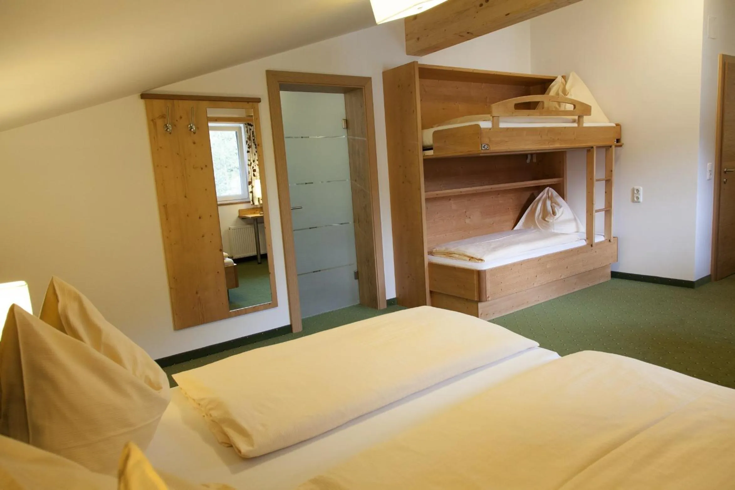 Bedroom, Bed in Hotel Ennskraxblick