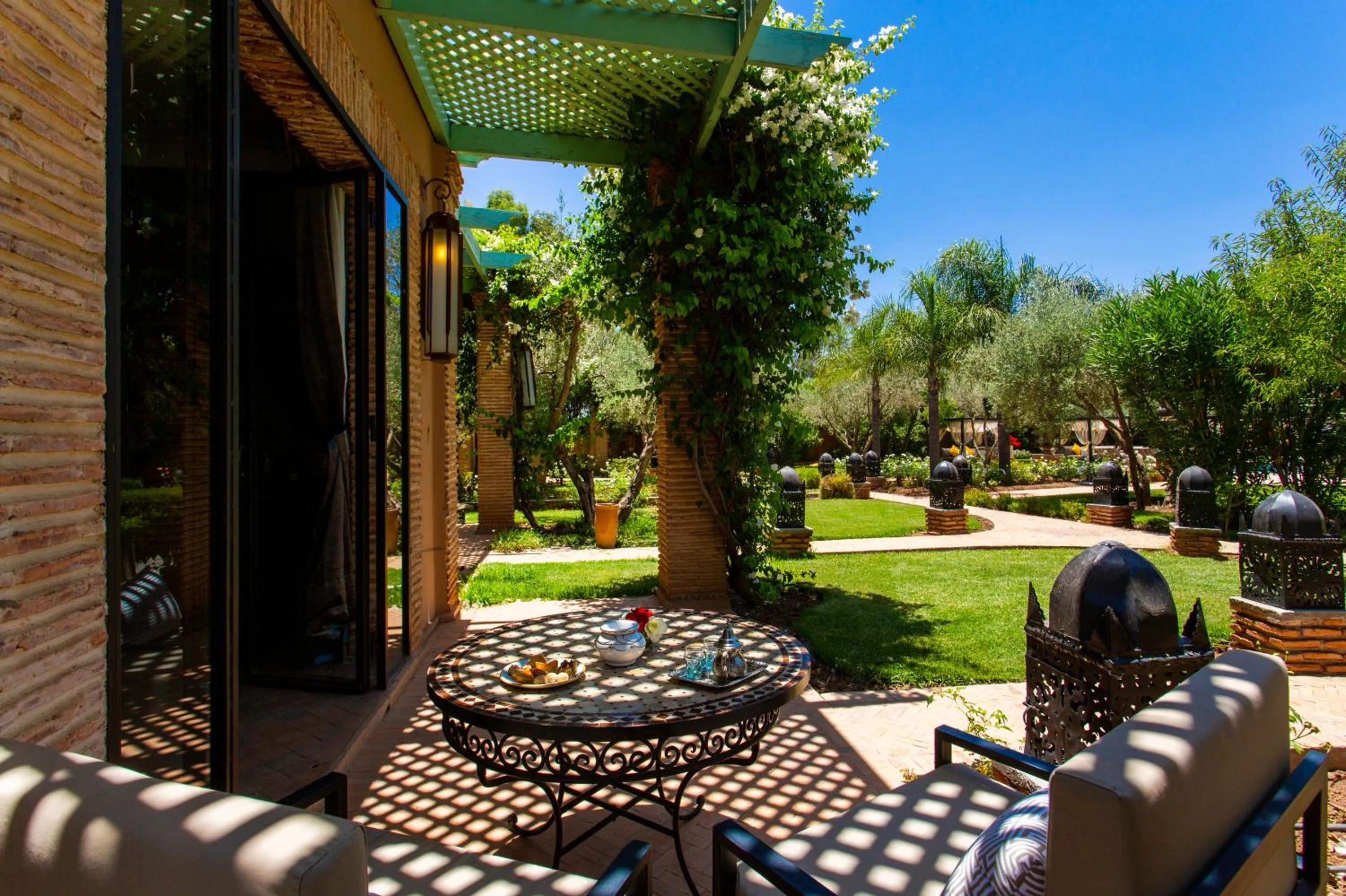 Balcony/Terrace in Riad Jawad & Spa