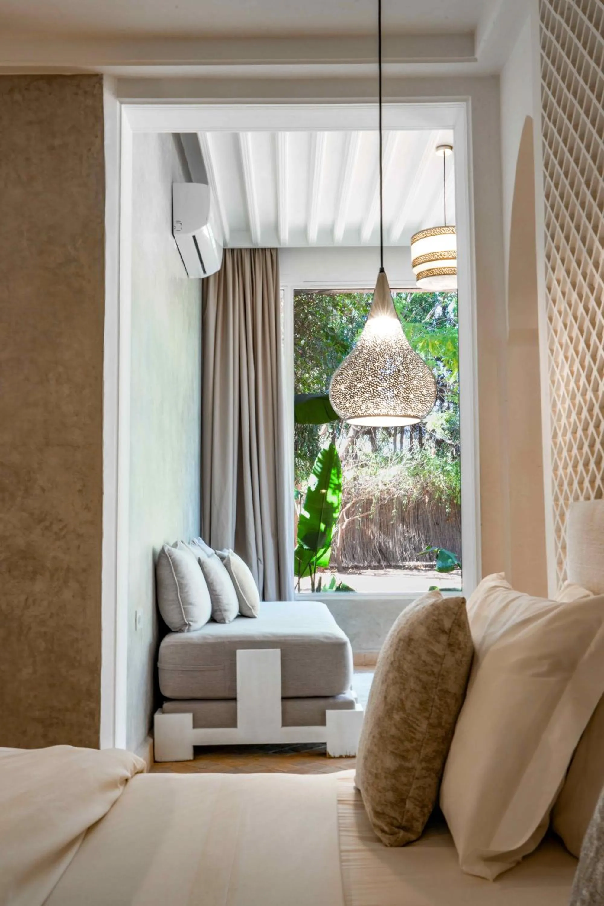 Living room, Bed in Riad Jawad & Spa