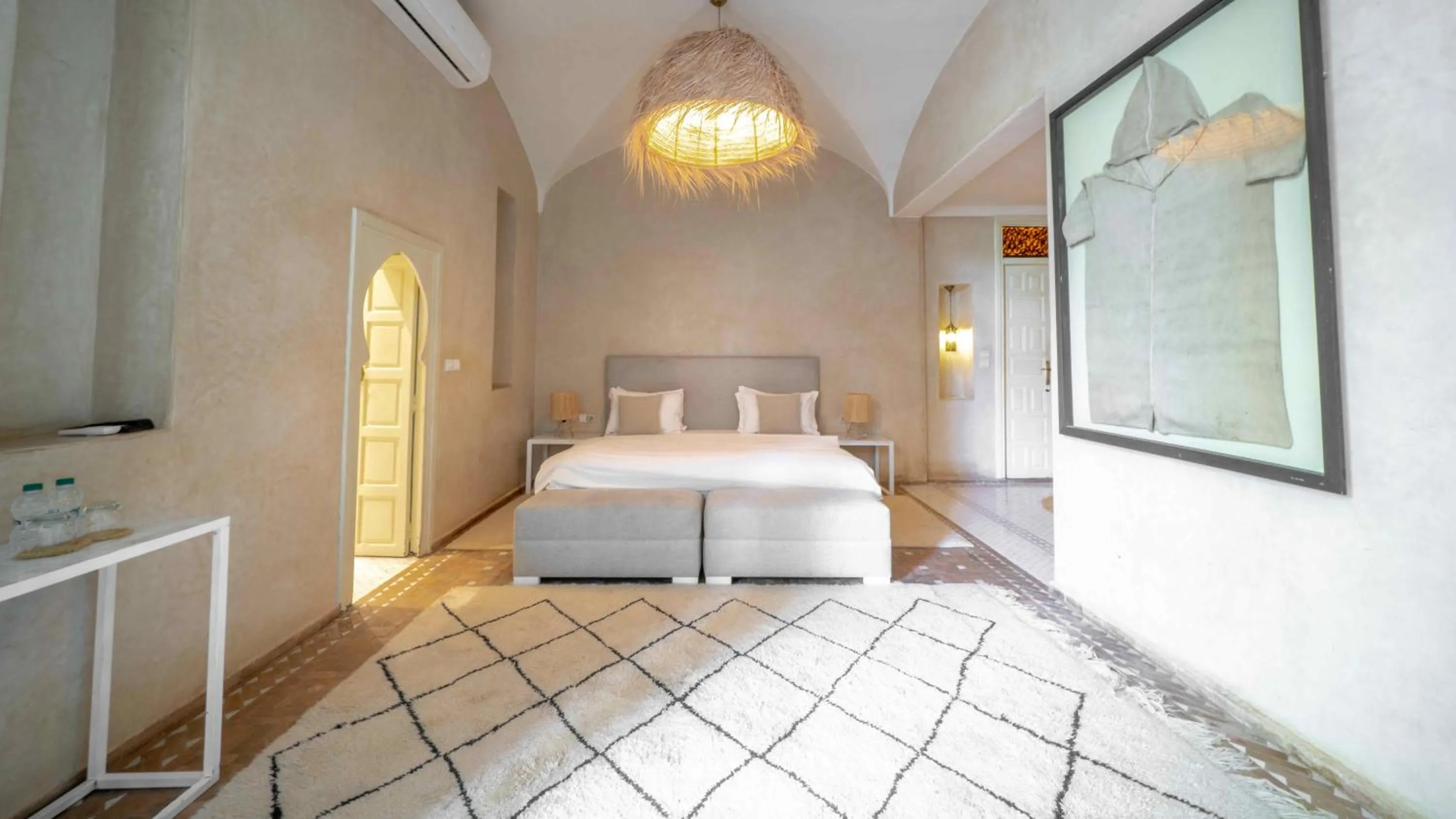 Bed in Riad Jawad & Spa