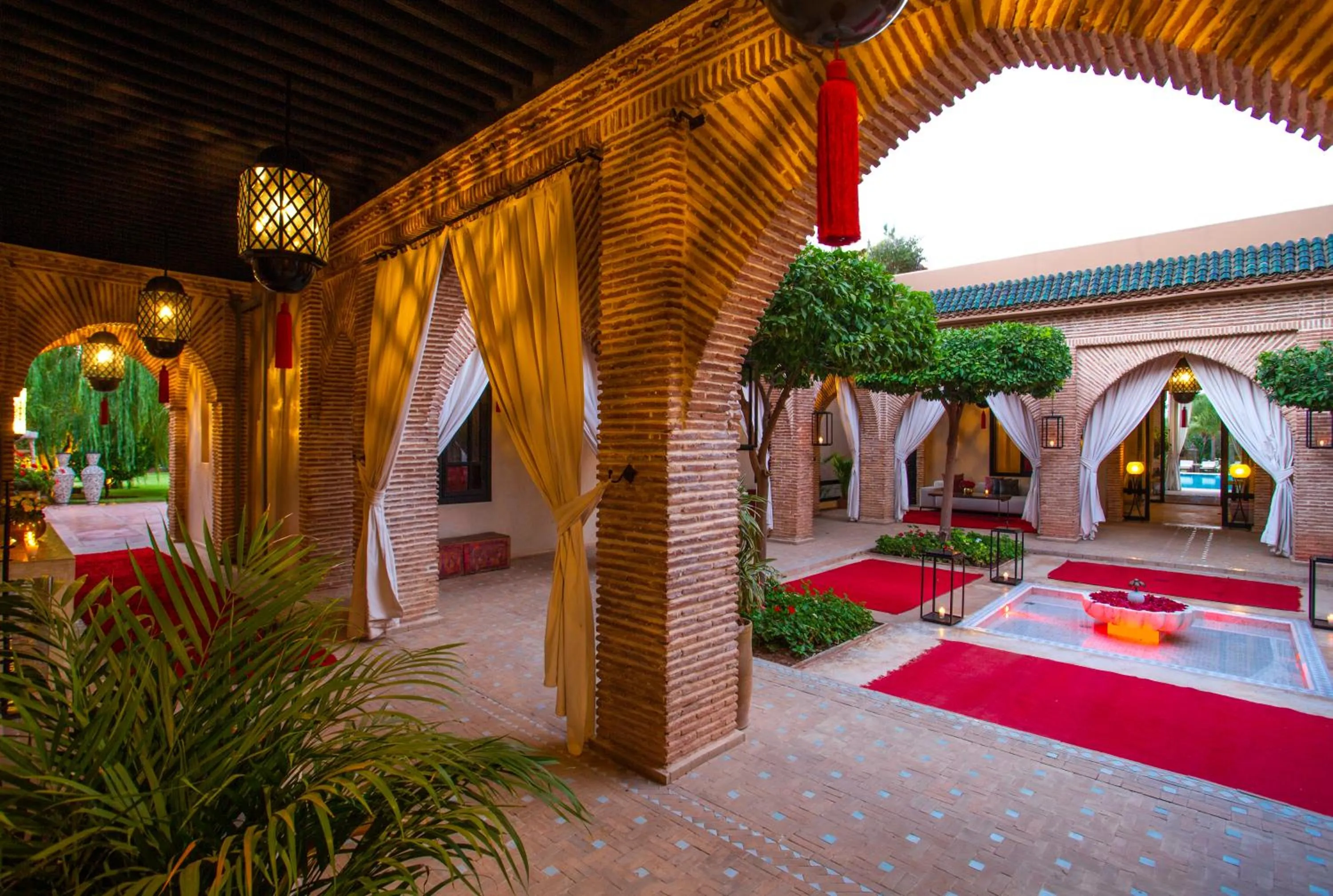 Patio in Riad Jawad & Spa