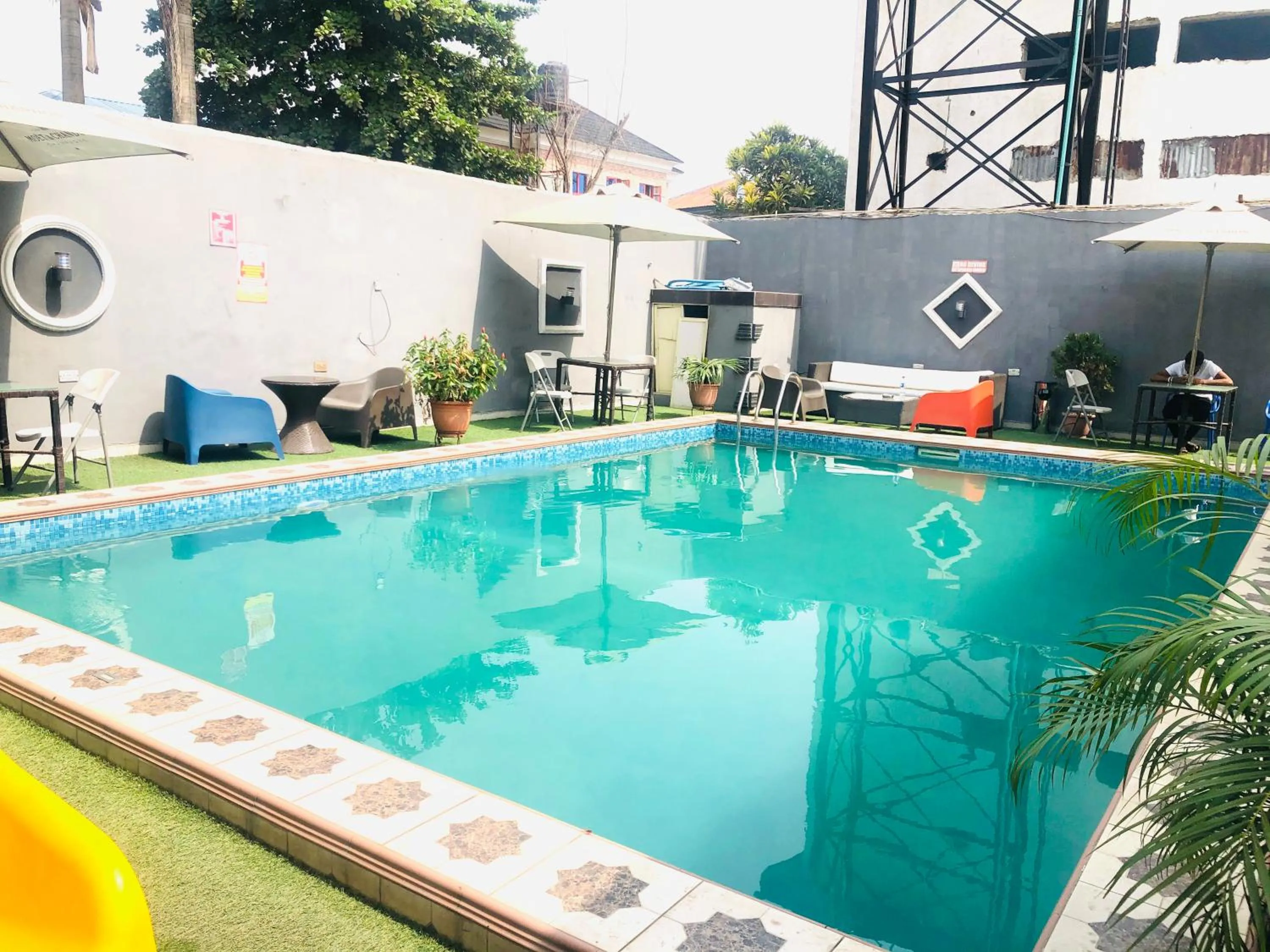 Pool view in Mayor's & Diplomat Suite - GRA