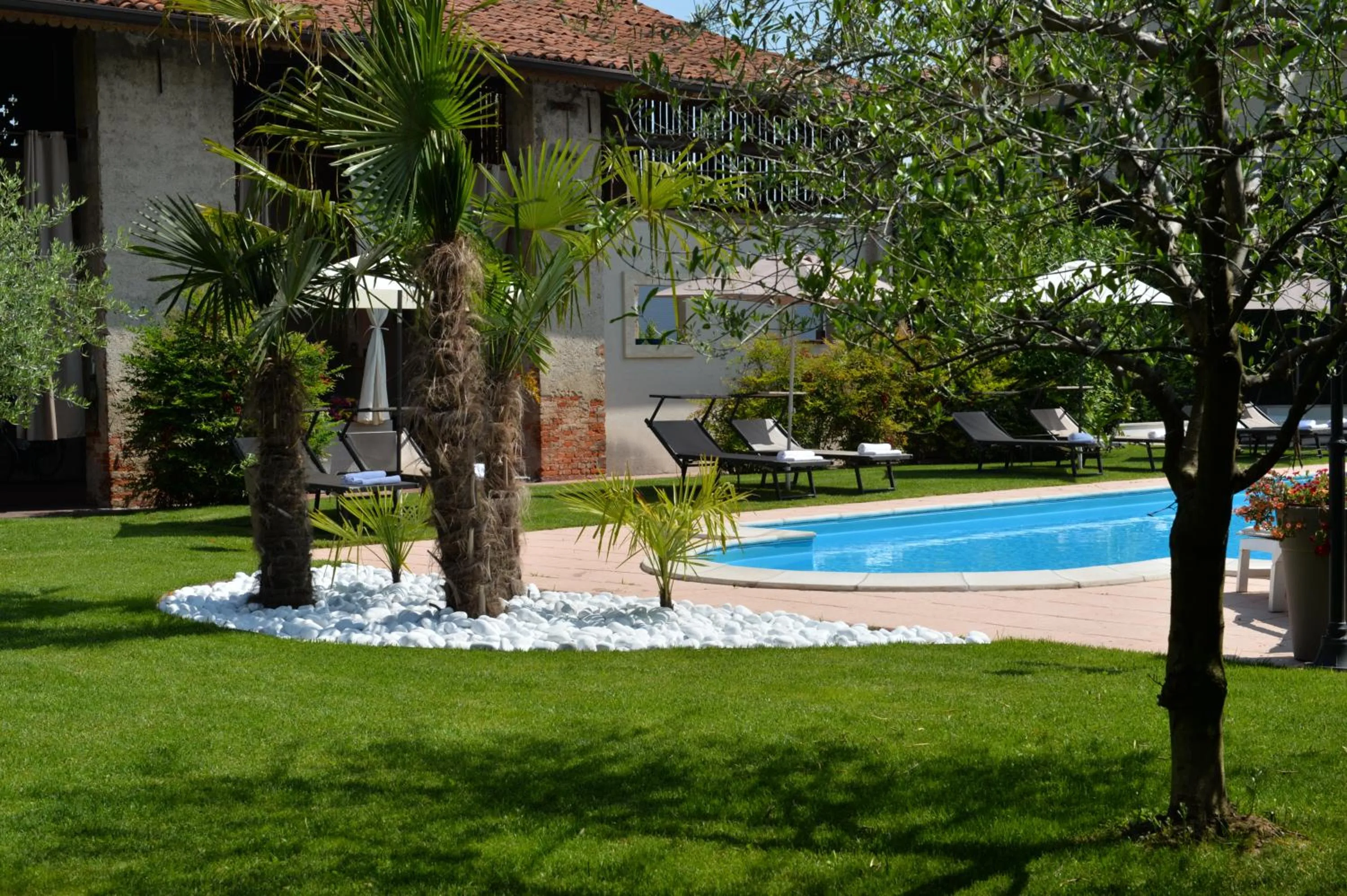 Swimming pool in Residence Cà di Capri