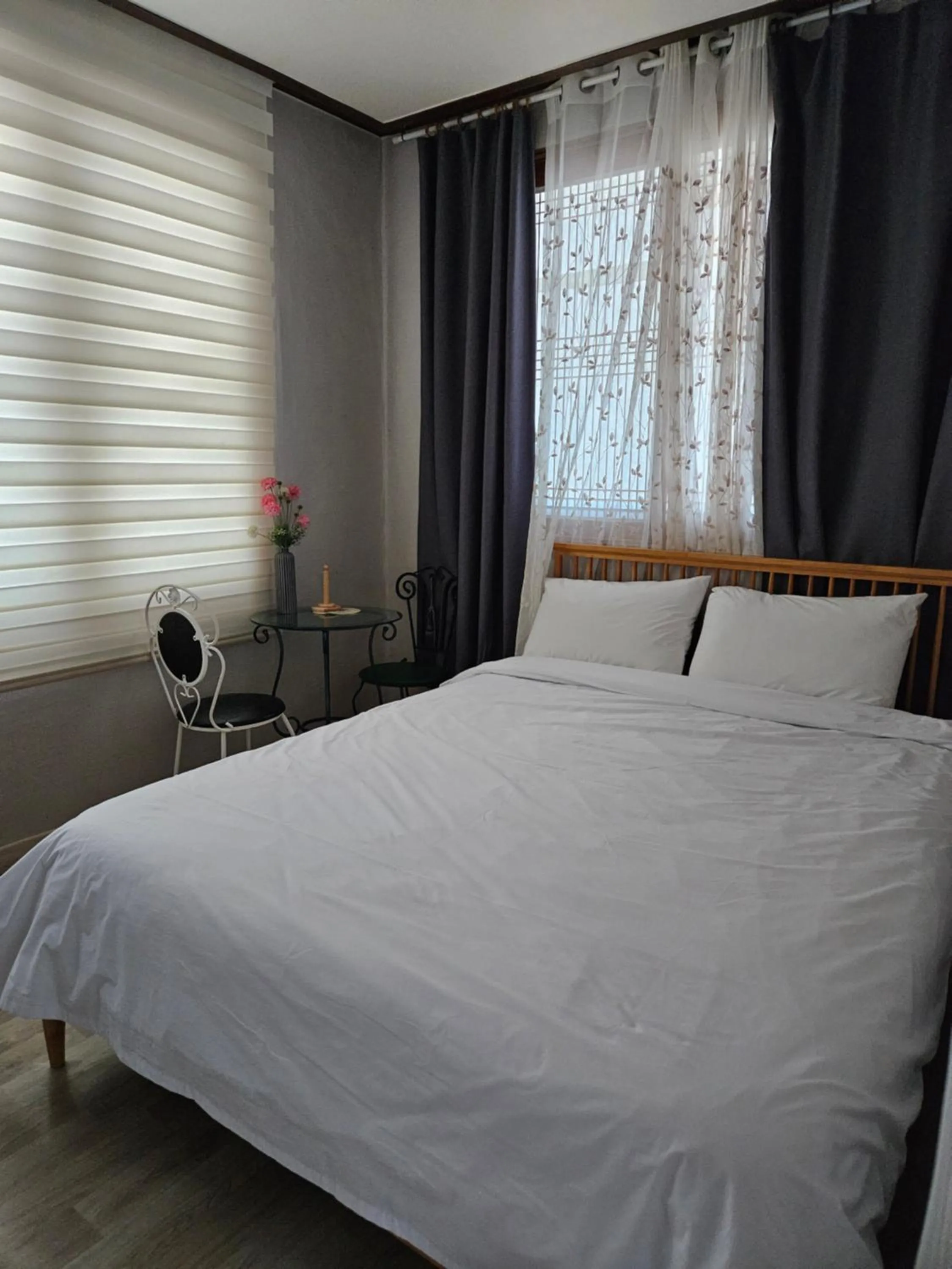 Bed in Sokcho Daemyung Pension