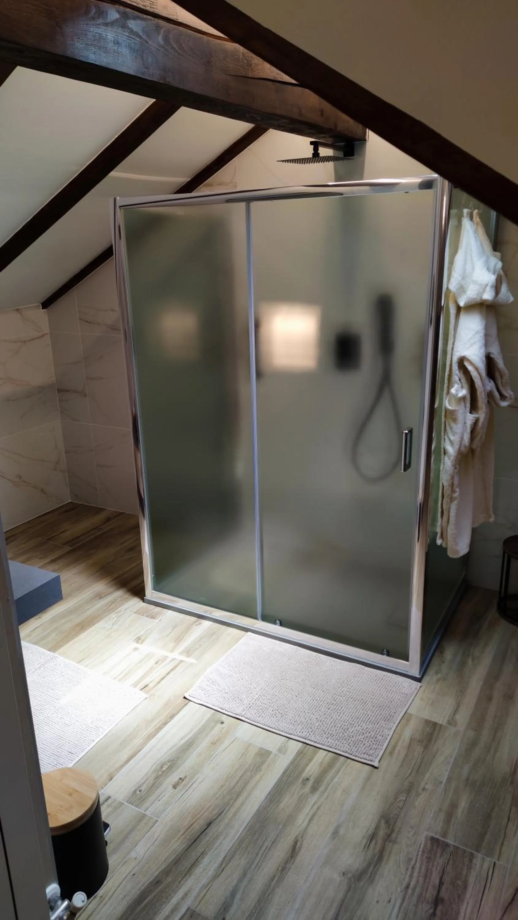 Shower in Hotel Emiliana