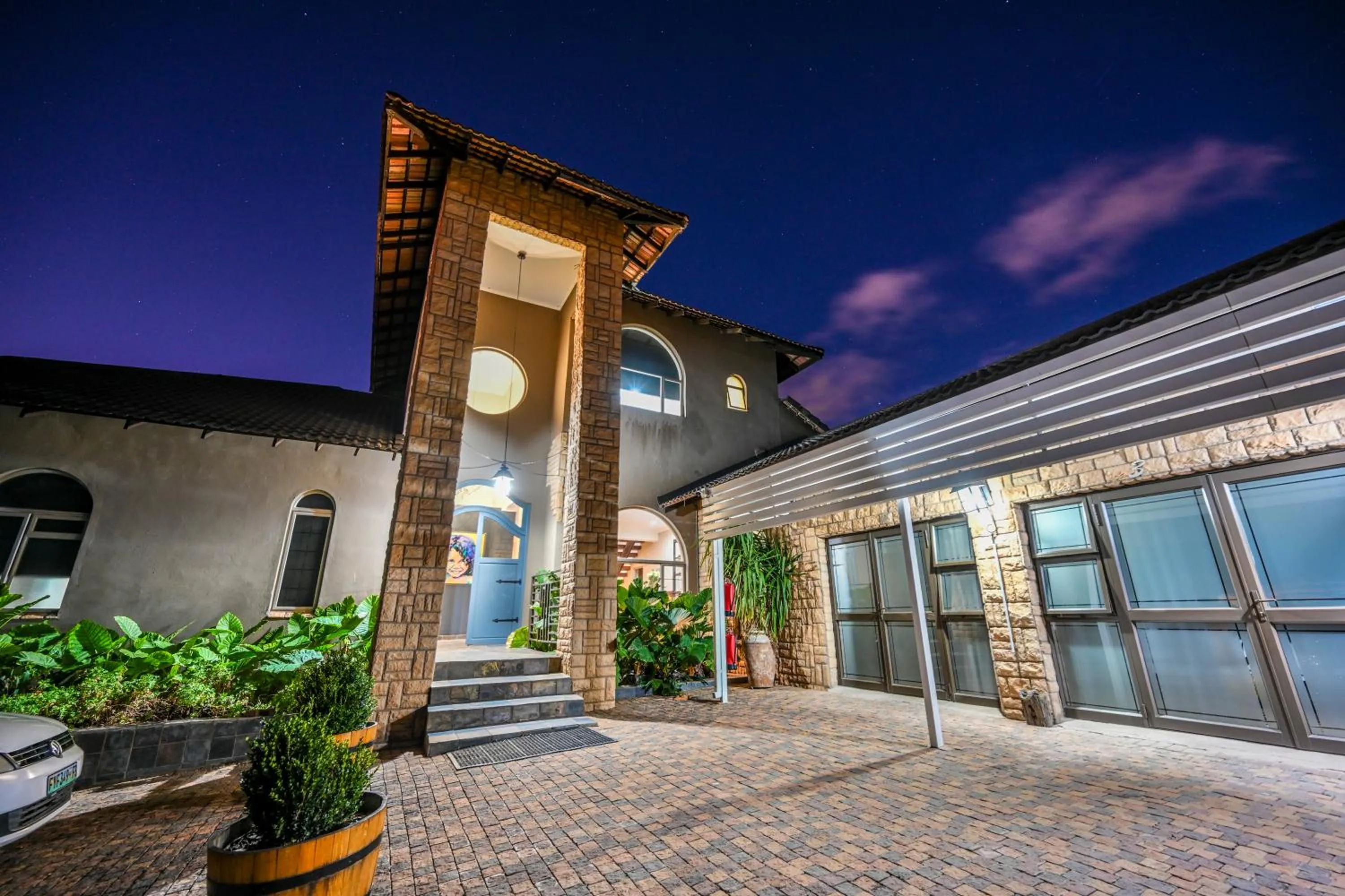 Property building in Blue Rain Guest House