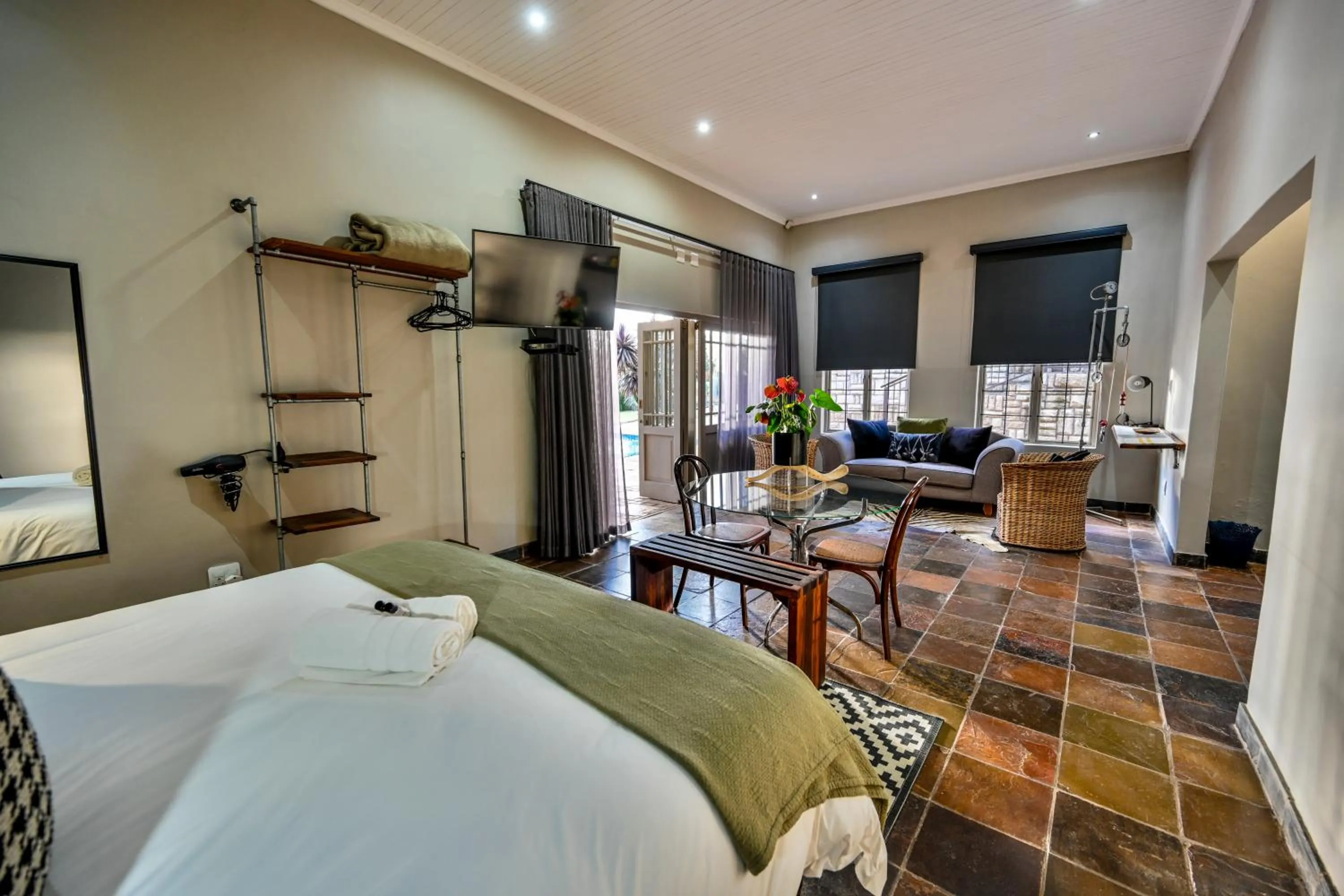 Photo of the whole room, Bed in Blue Rain Guest House