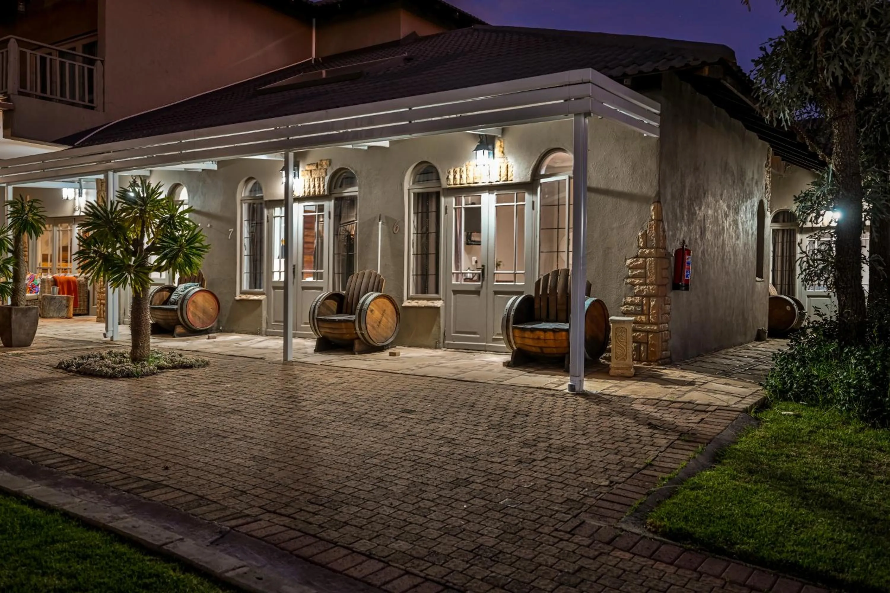 Property building in Blue Rain Guest House