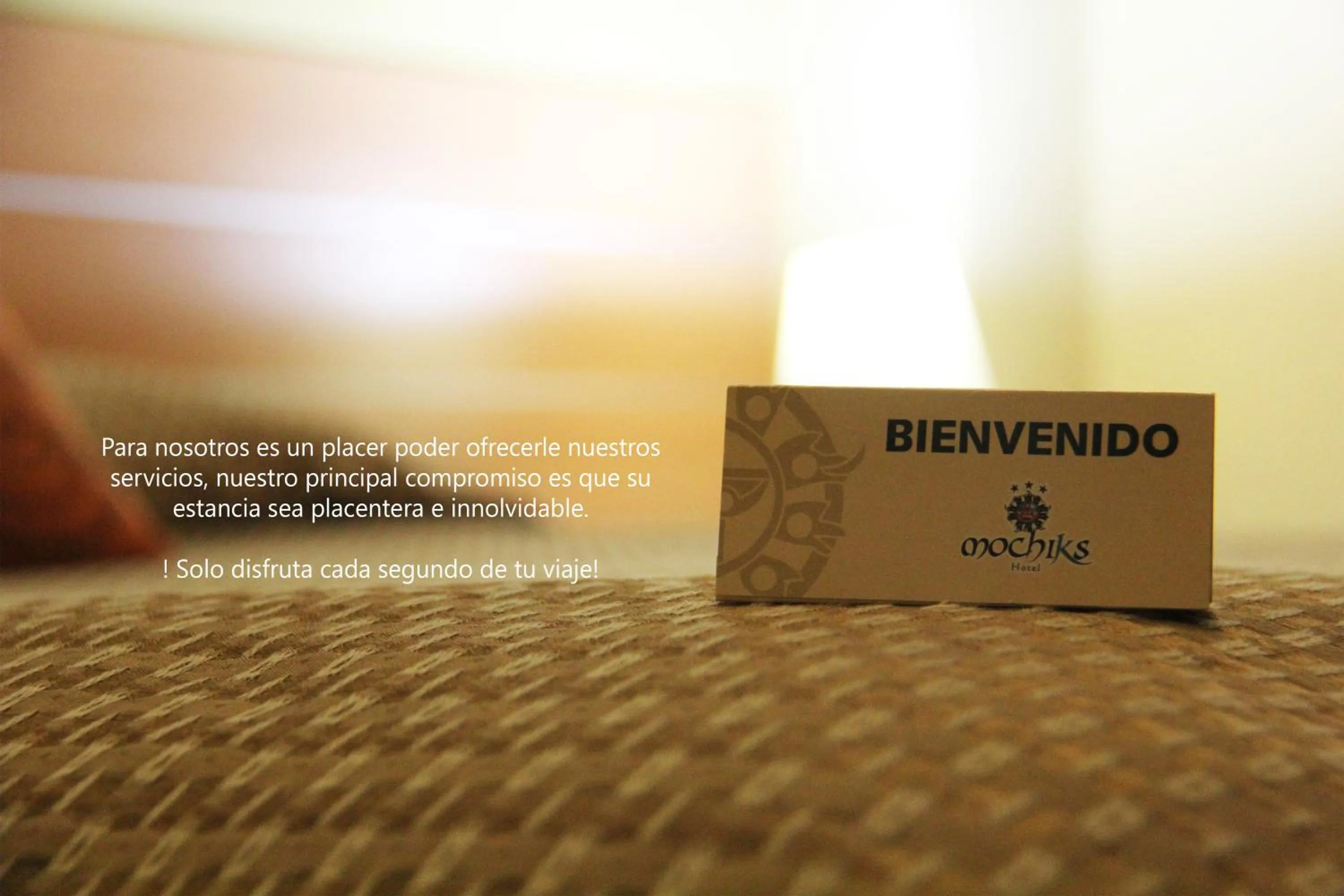 Bed in Hotel Mochiks