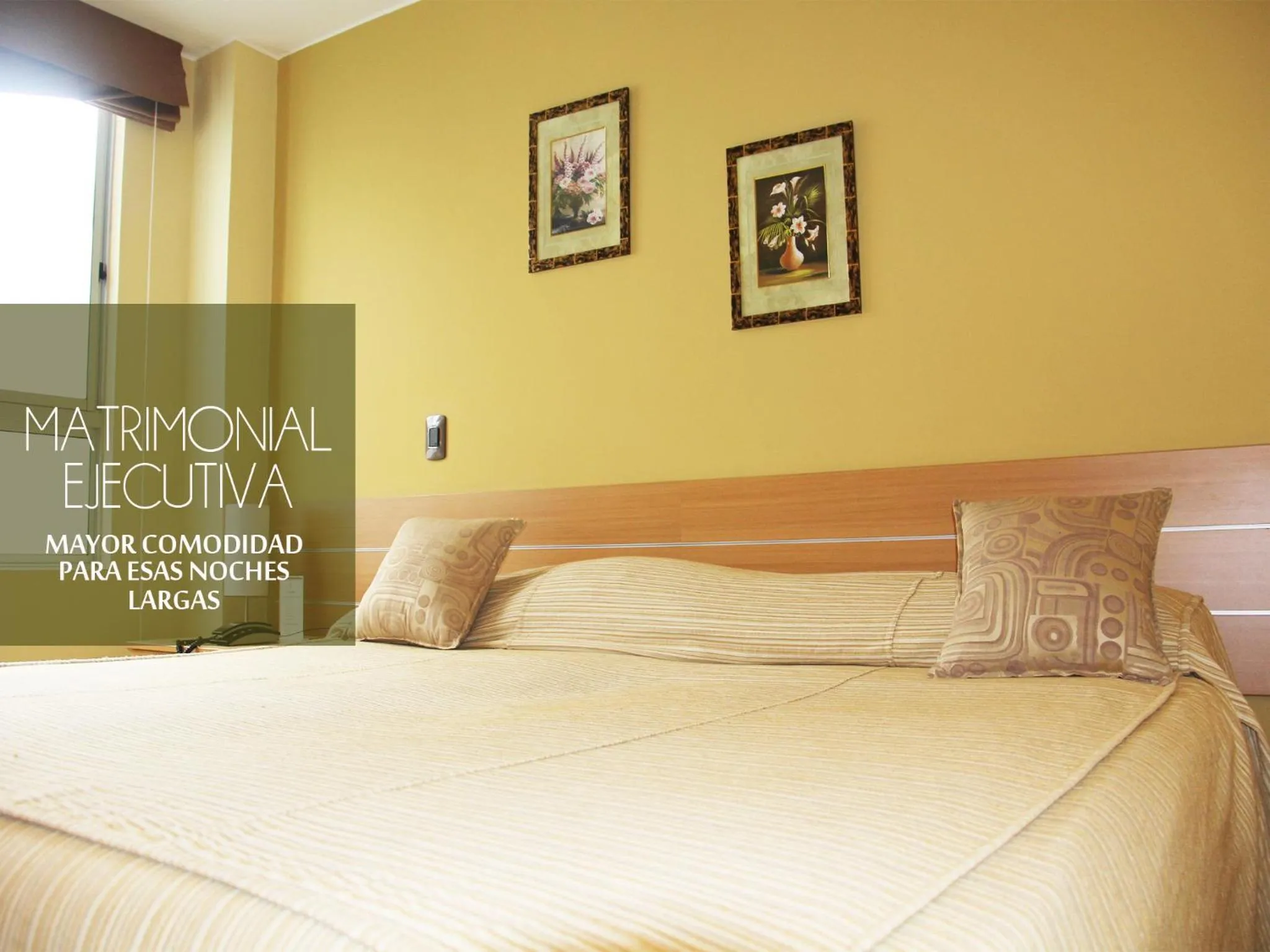 Bed in Hotel Mochiks