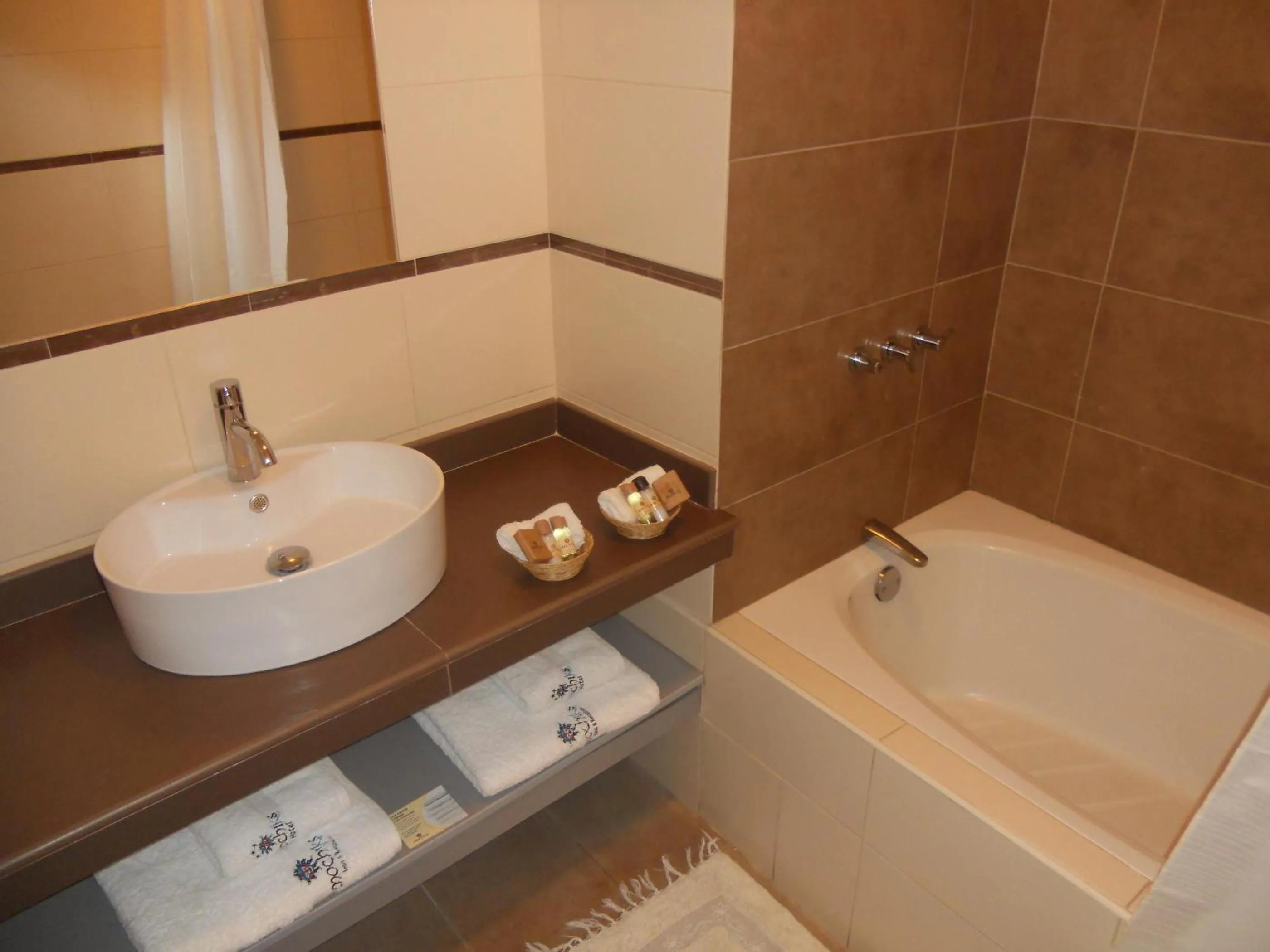 Bathroom in Hotel Mochiks