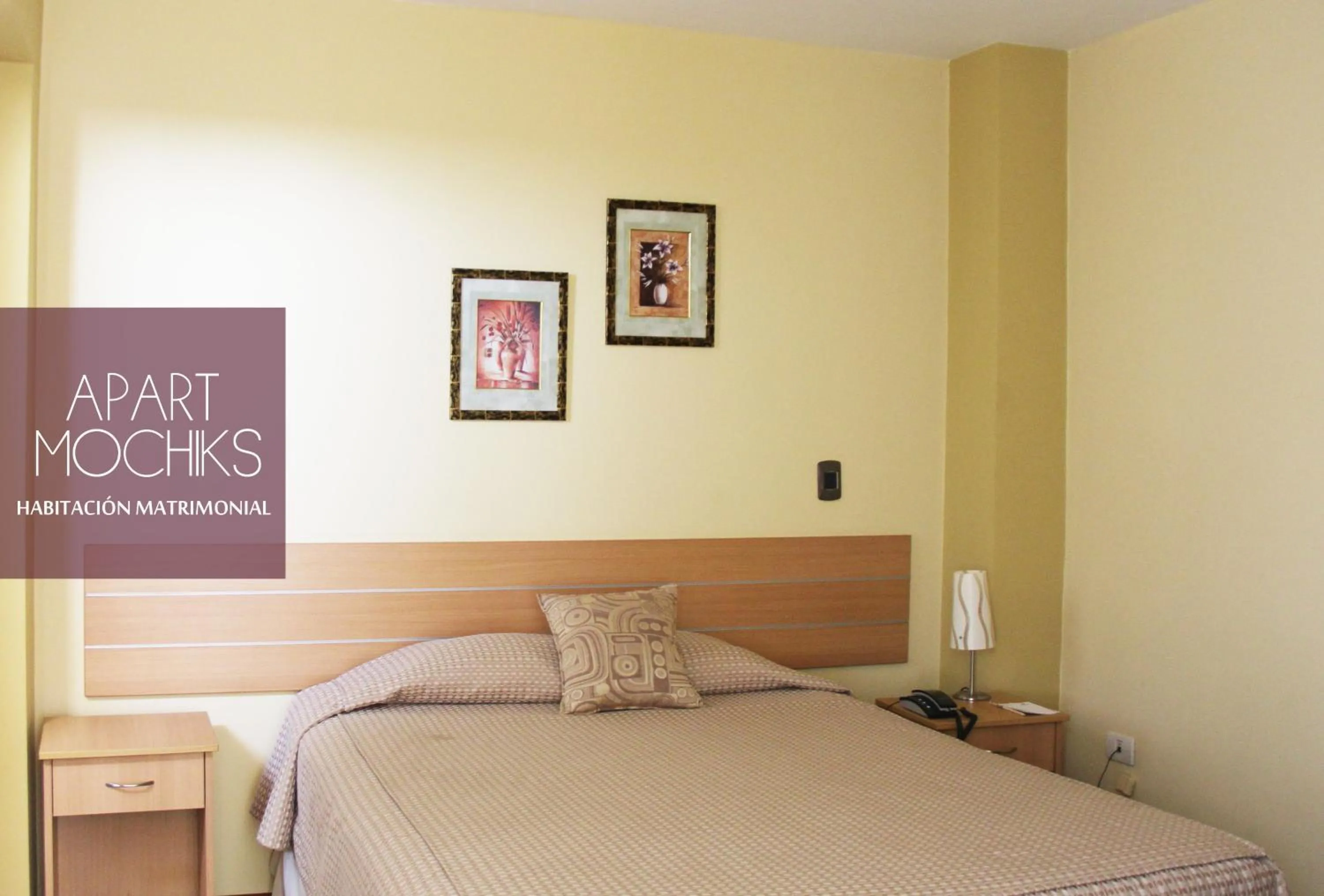 TV and multimedia, Bed in Hotel Mochiks