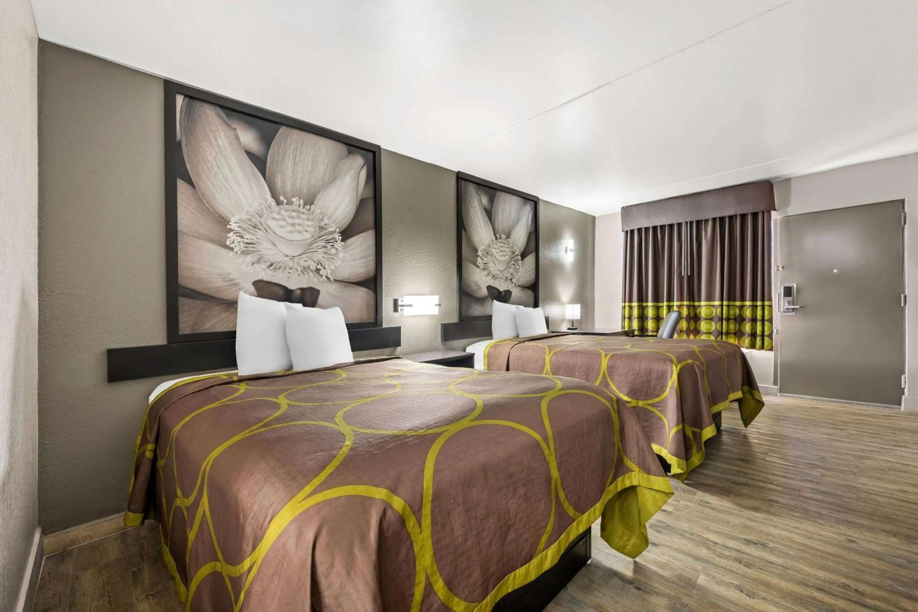 Bed in Super 8 by Wyndham Garysburg/Roanoke Rapids