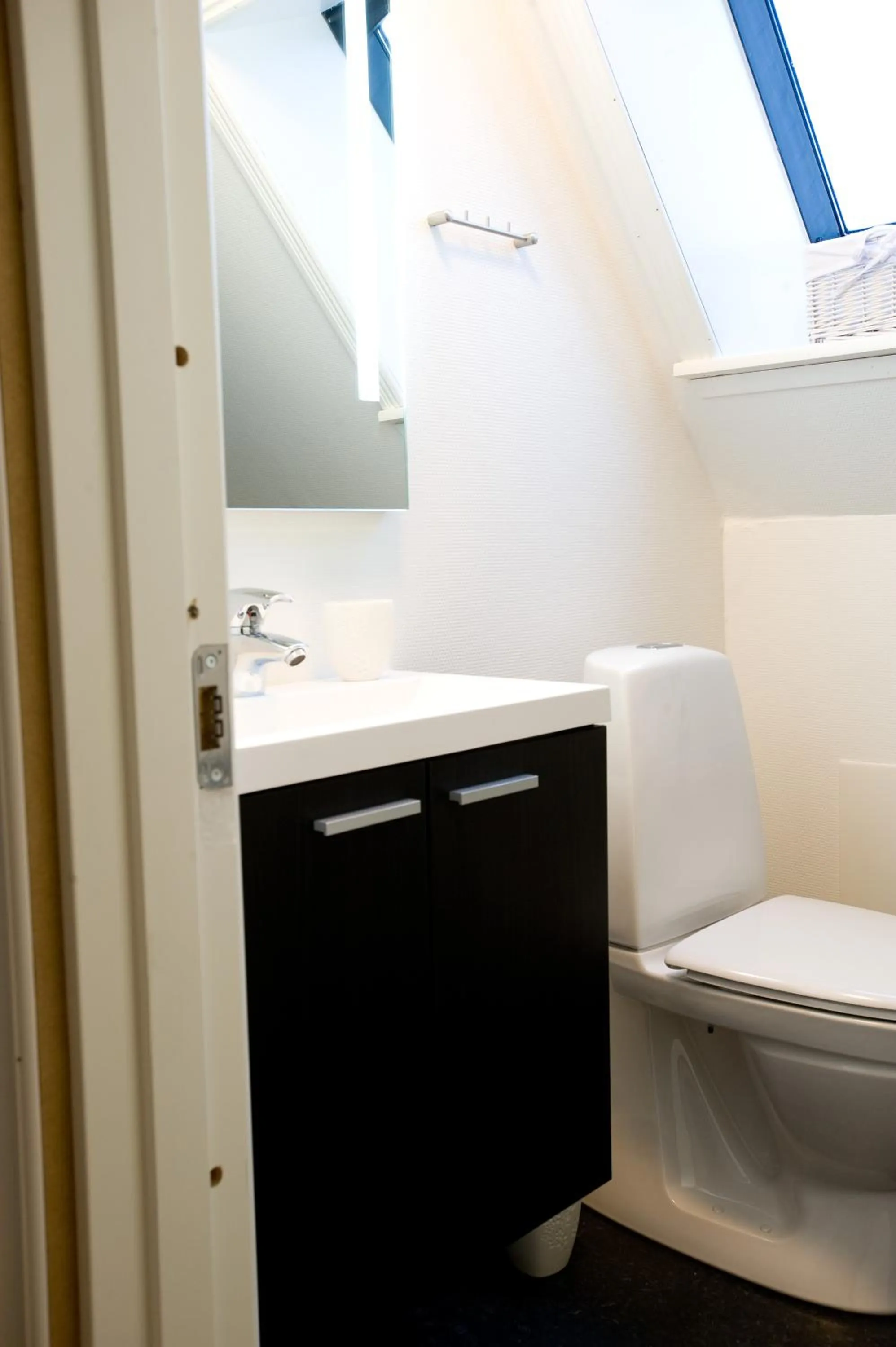 Bathroom in Den Gamle Købmandsgaard Bed & Breakfast