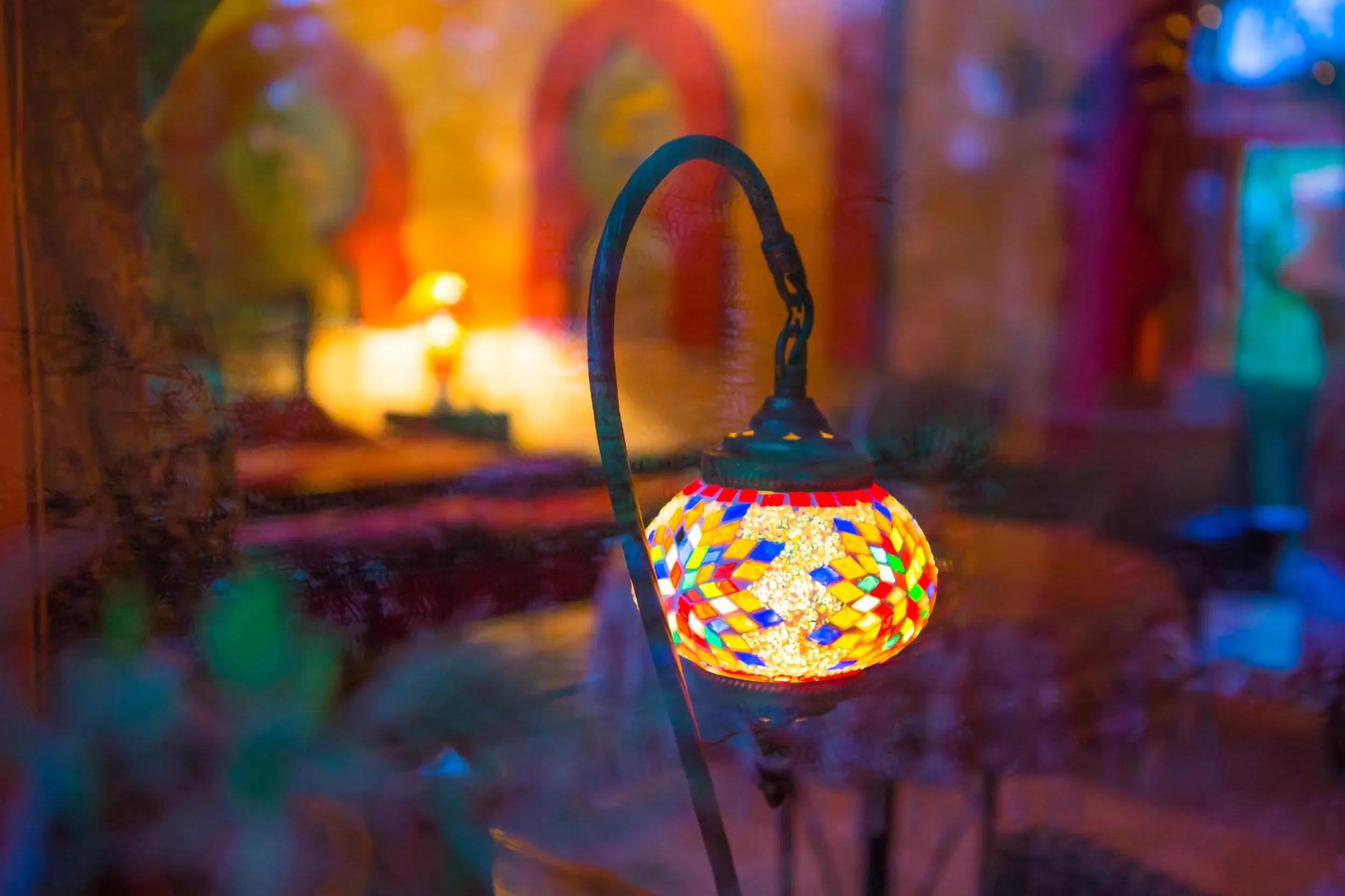 Decorative detail in Green Park Villa