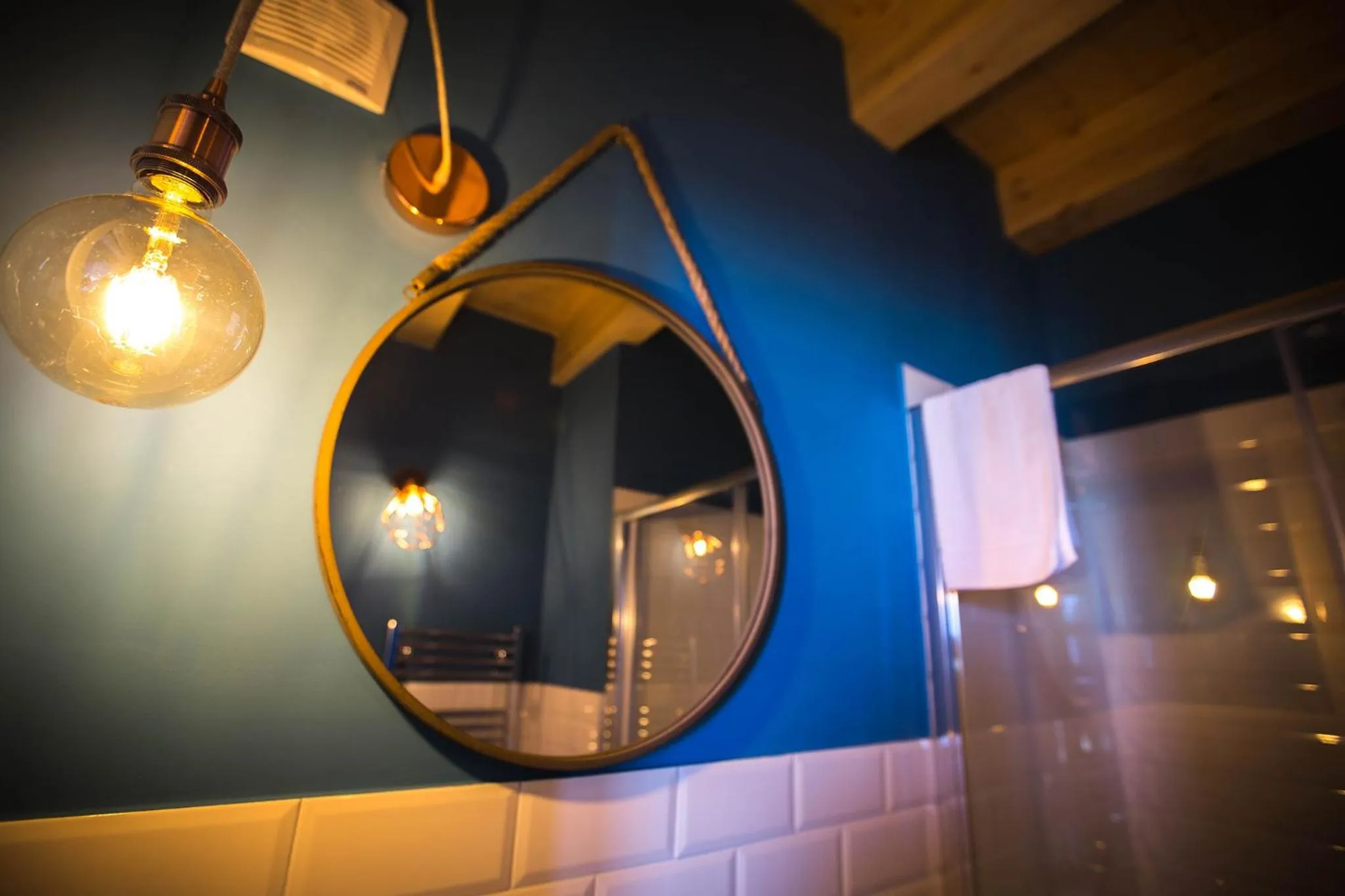 Bathroom in B&B Da Peppa