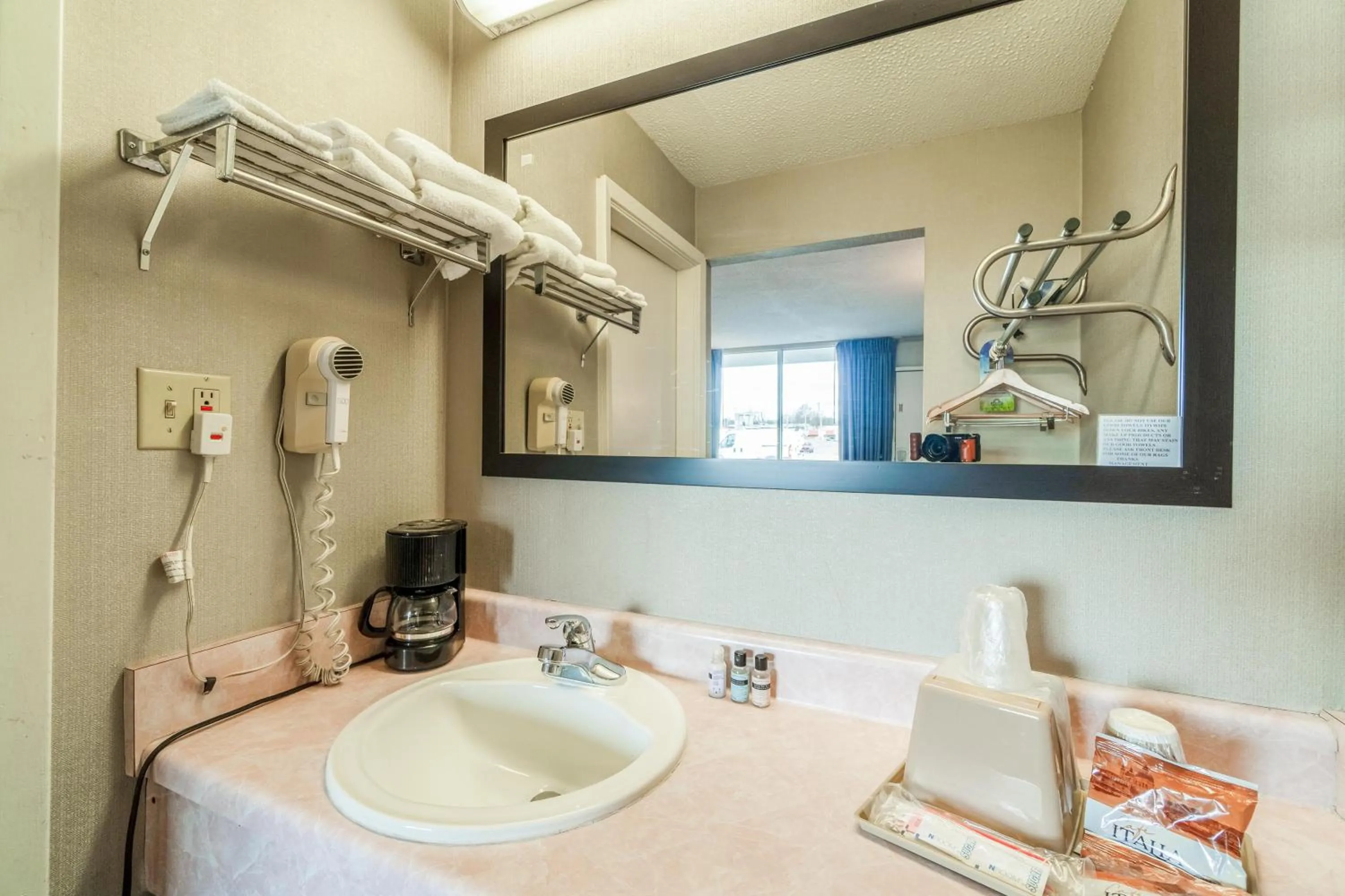 Bathroom in Ozark Junction mountain view by OYO