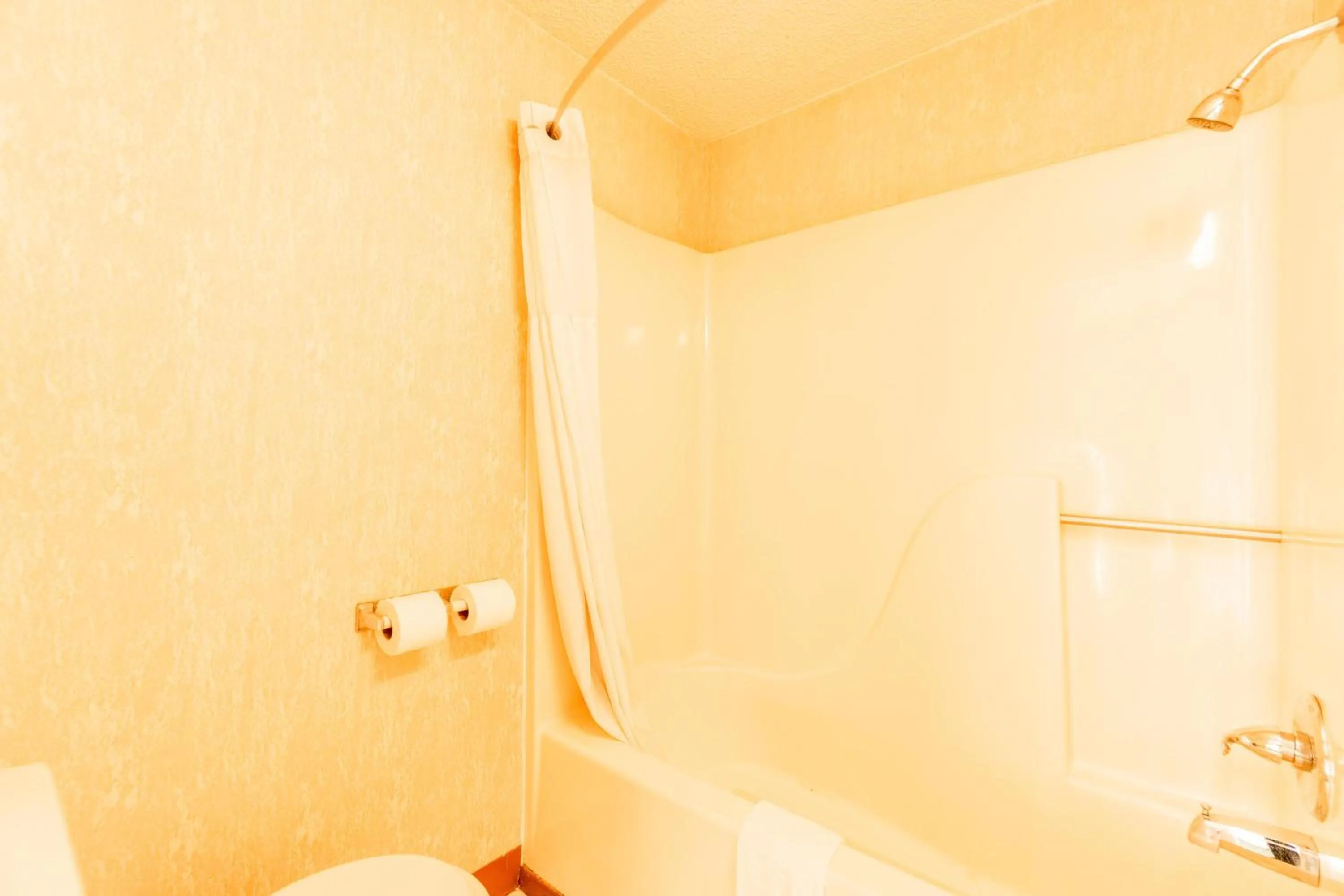 Bathroom in Ozark Junction mountain view by OYO