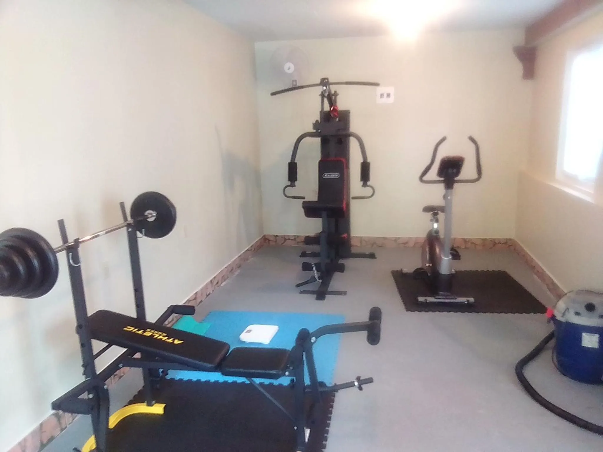 Fitness centre/facilities in La Delphina Bed and Breakfast Bar and Grill