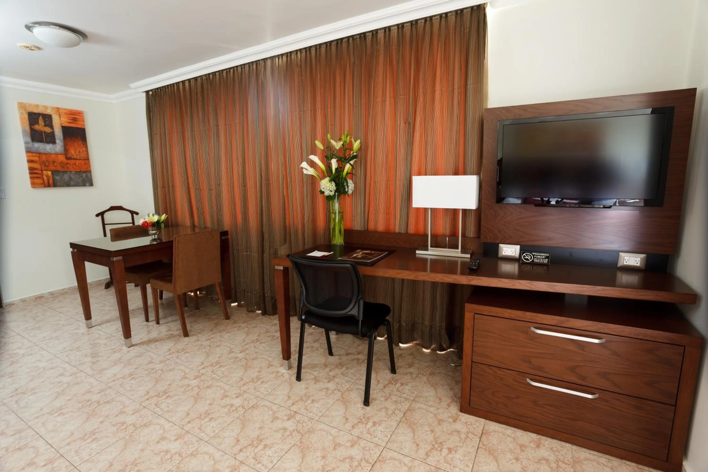 Living room in Hotel Coral Suites