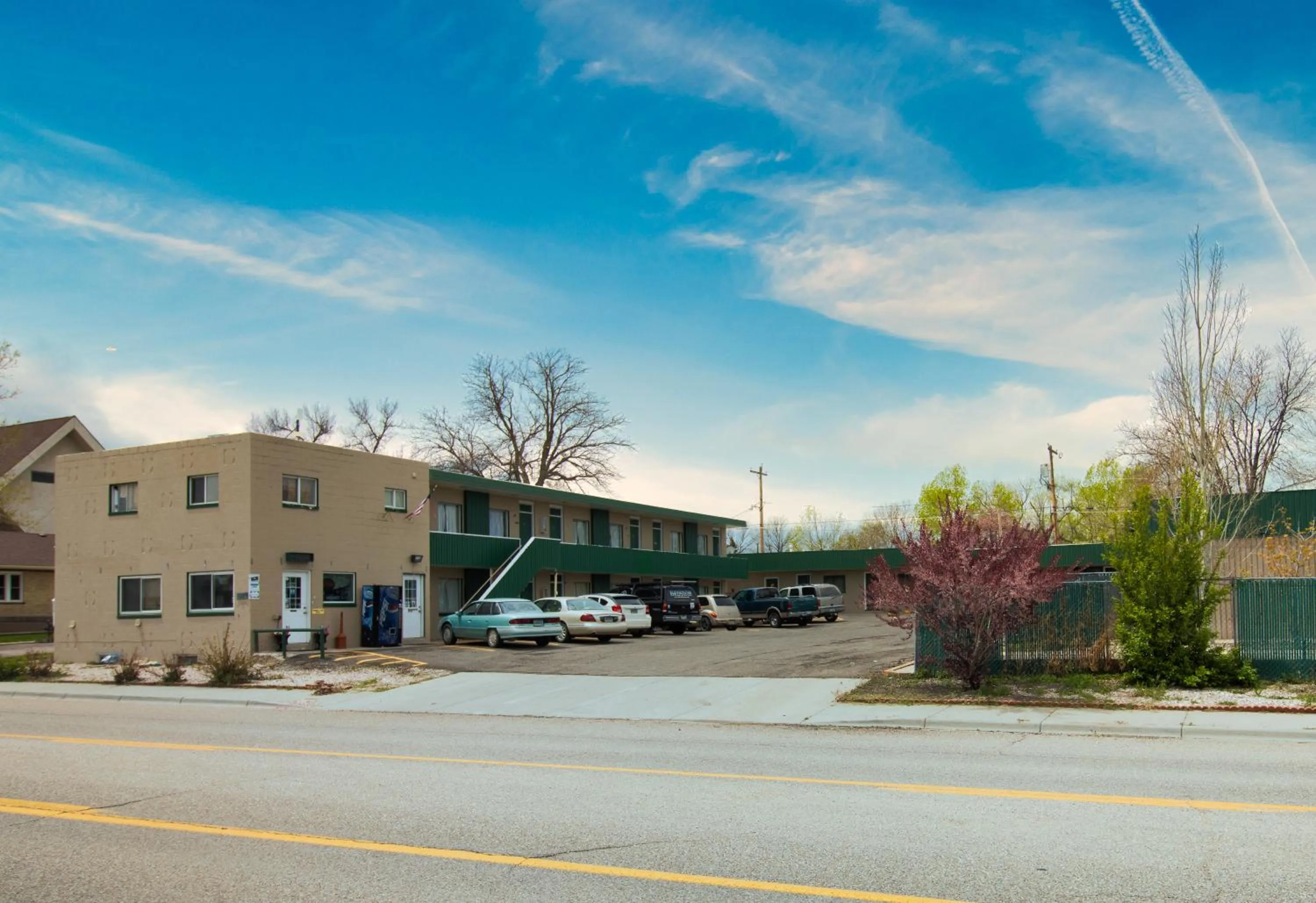 Property Building in Wyoming Motel