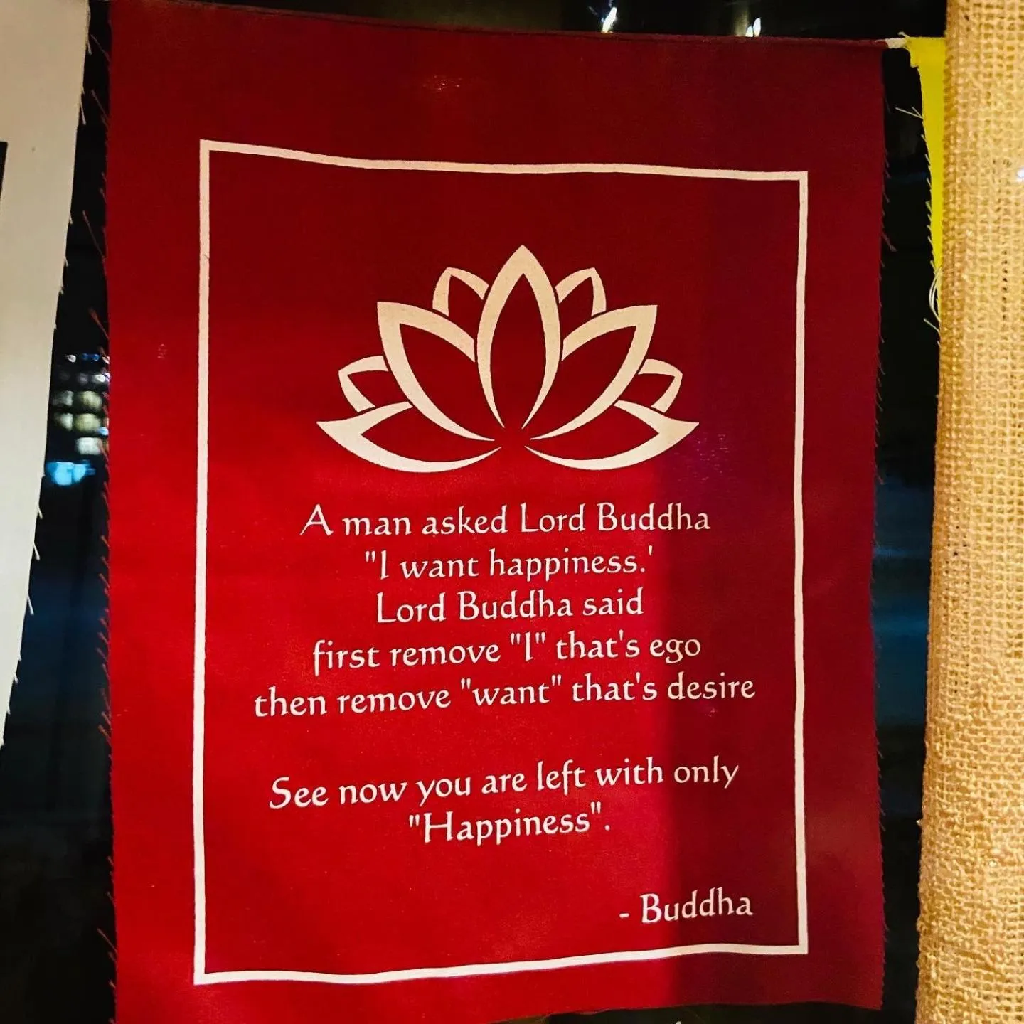 Decorative detail in Three Jewels Boutique Hotel