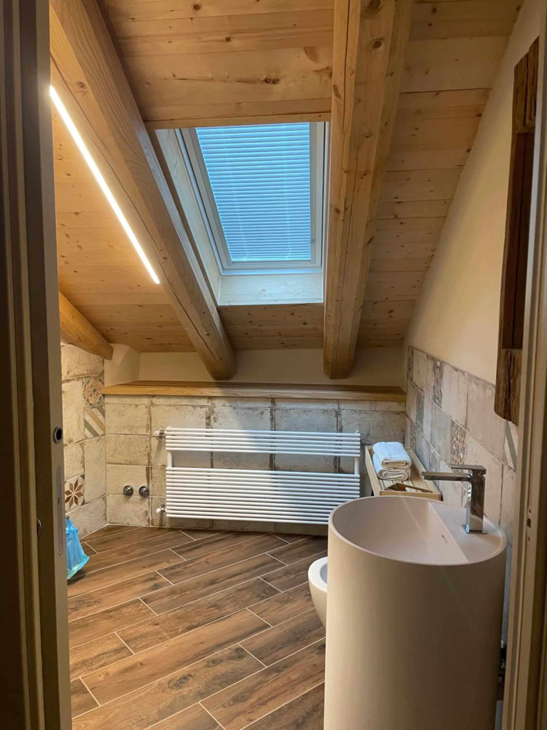 Bathroom in Albergo del Bramante