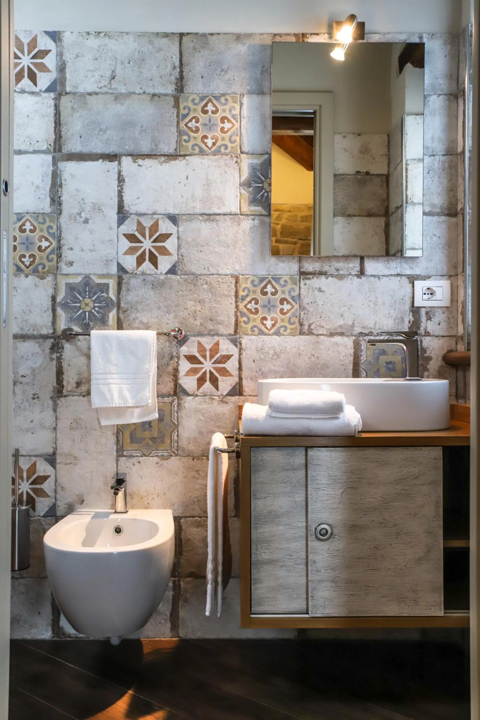 Bathroom in Albergo del Bramante