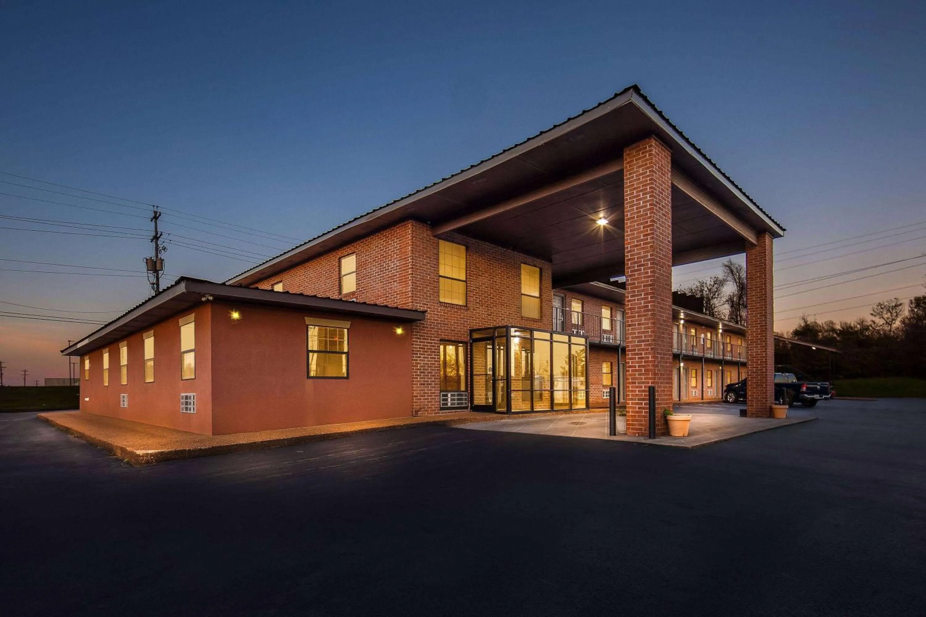 Property building in Days Inn by Wyndham Brownsville