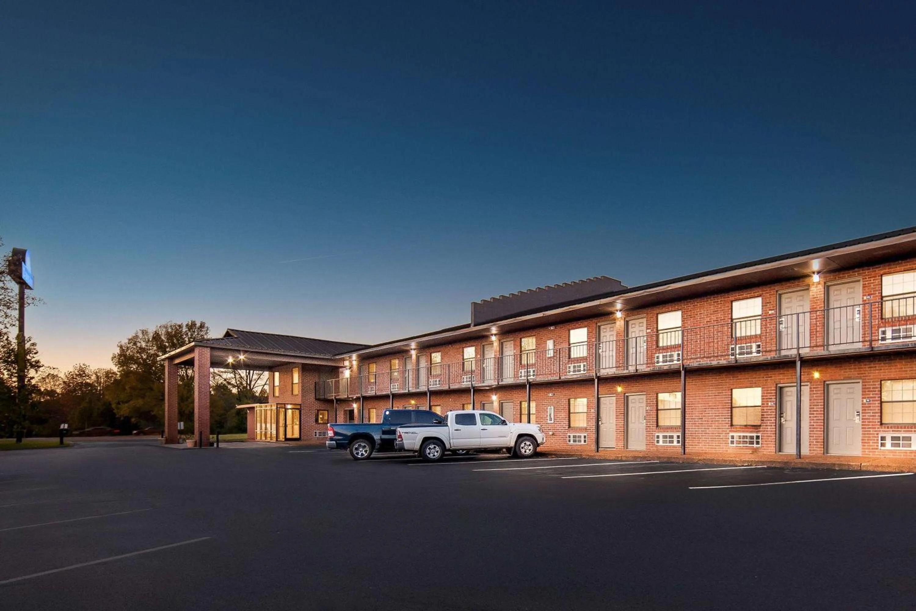 Property building in Days Inn by Wyndham Brownsville