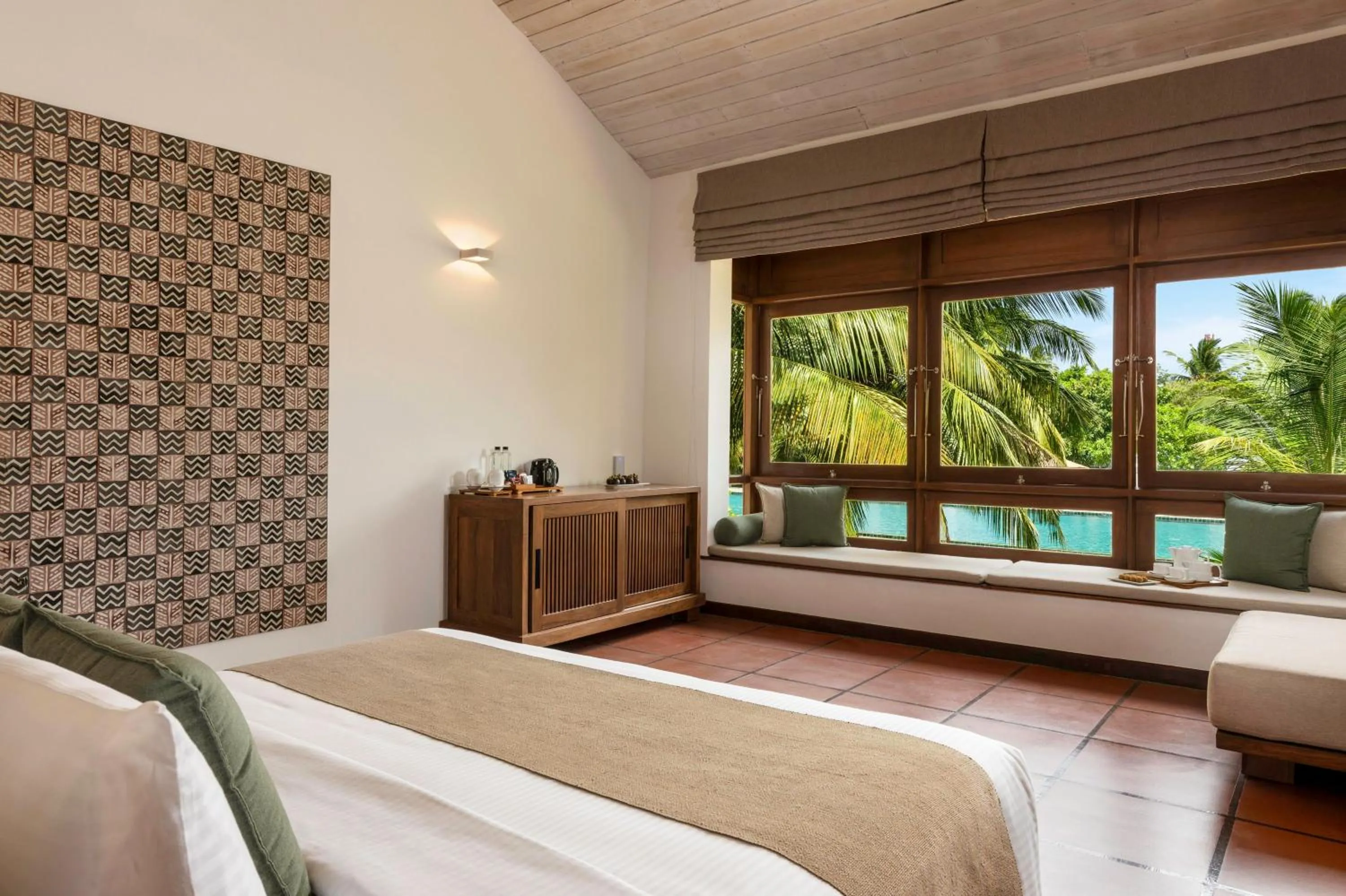 Bedroom in Jetwing Lagoon Wellness, A Luxury Reserve - Adults Only