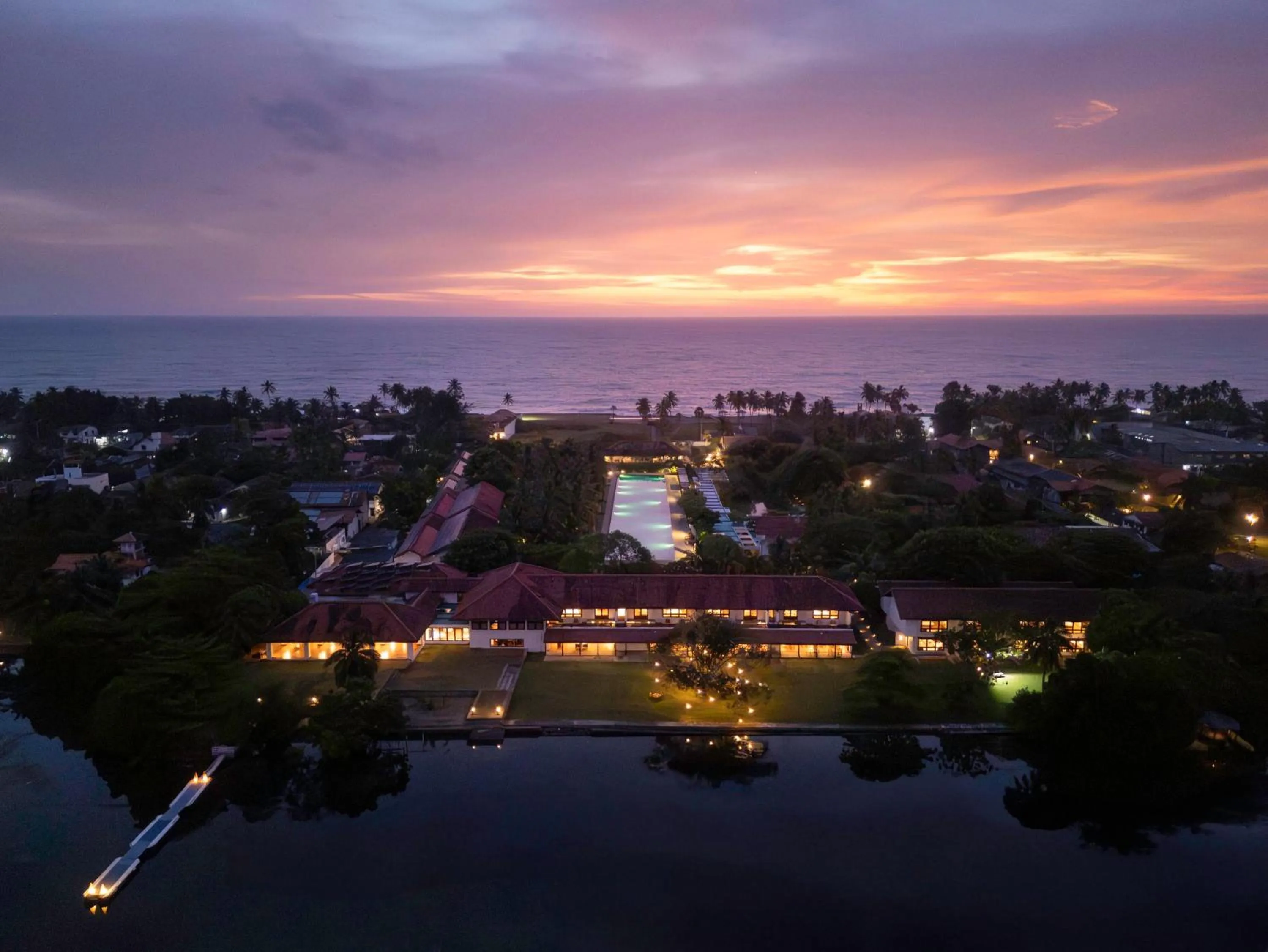 Bird's eye view in Jetwing Lagoon Wellness, A Luxury Reserve - Adults Only