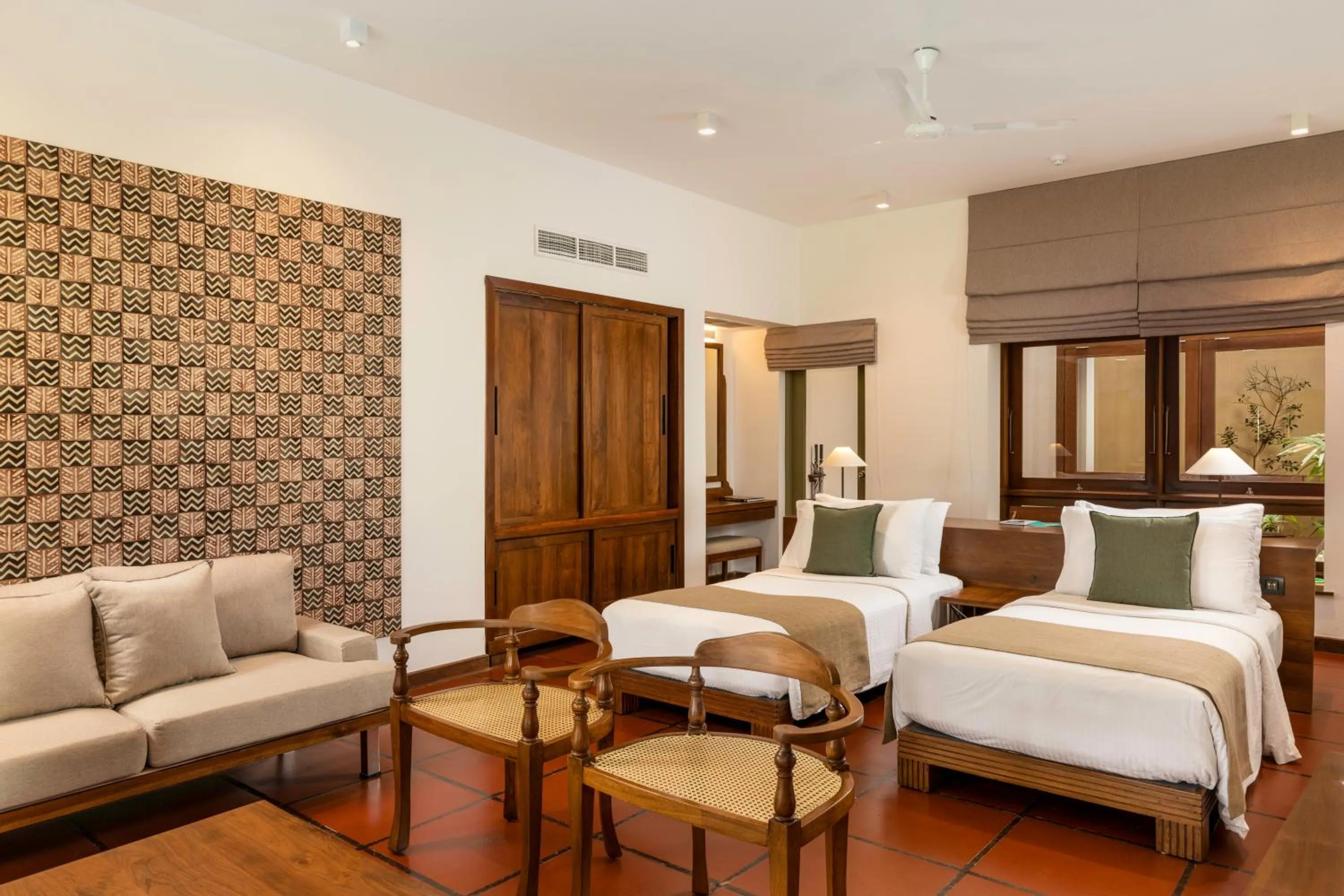 Bedroom, Bed in Jetwing Lagoon Wellness, A Luxury Reserve - Adults Only