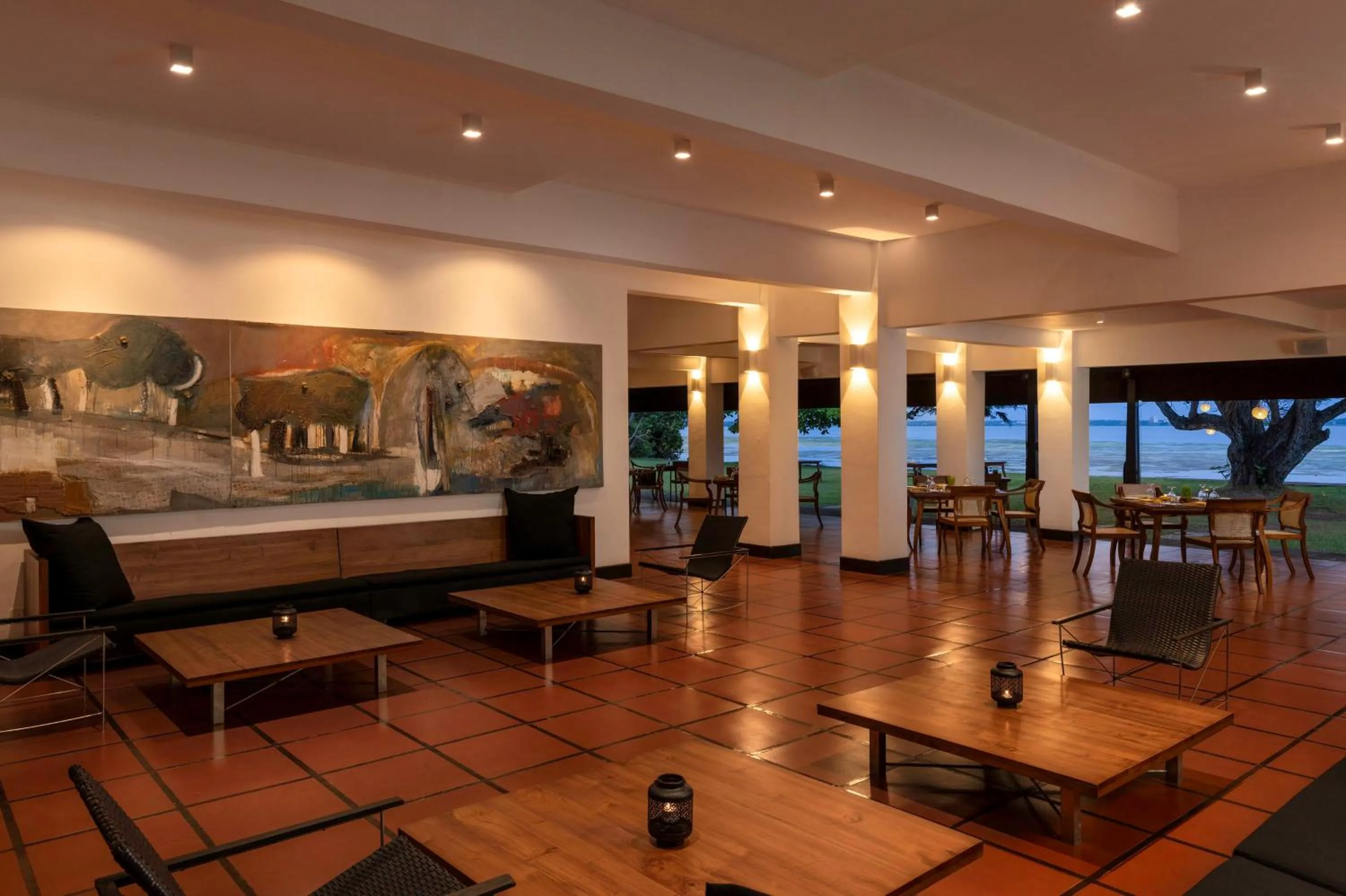 Seating area in Jetwing Lagoon Wellness, A Luxury Reserve - Adults Only