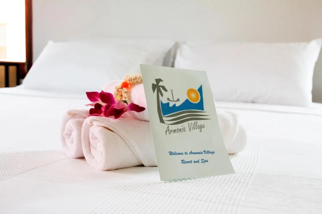 Bed in Armonia Village Resort and Spa