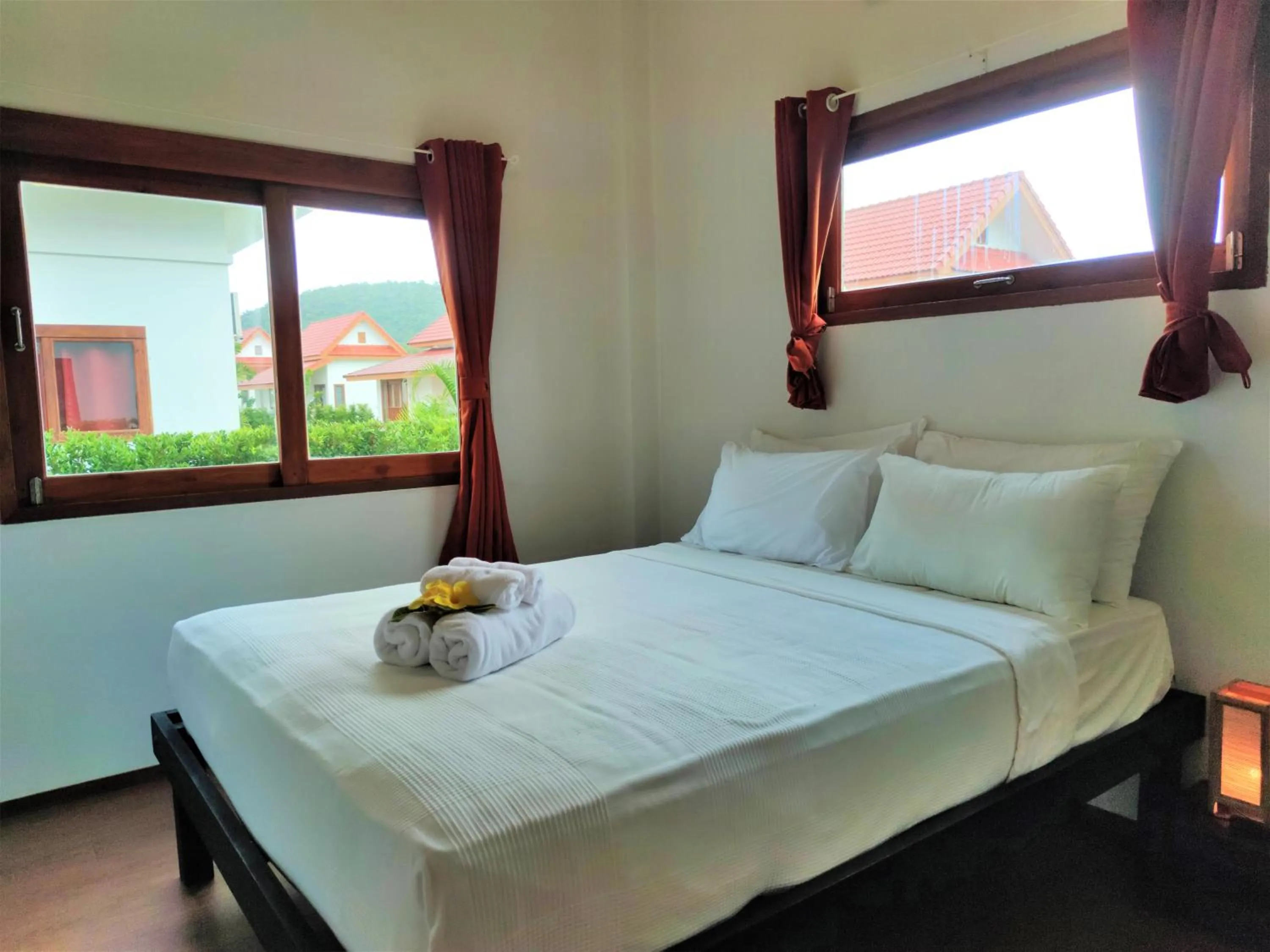 Bed in Armonia Village Resort and Spa