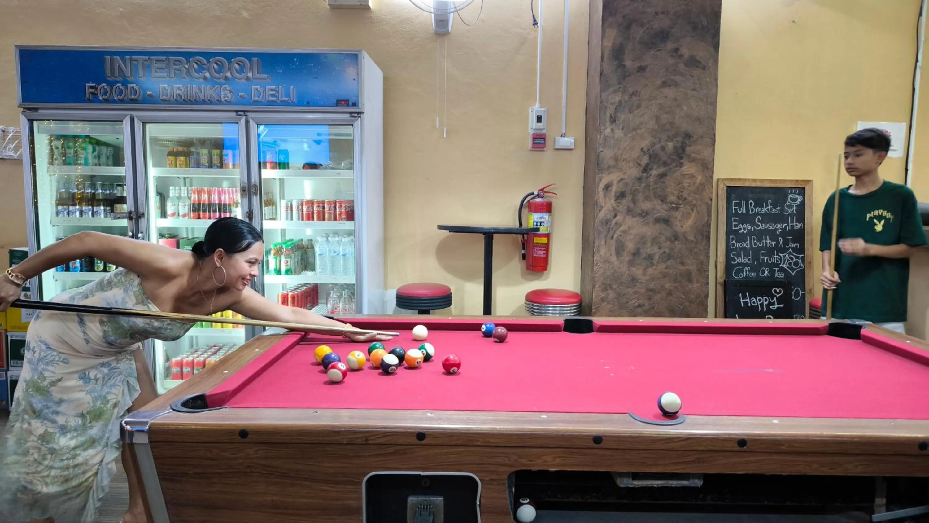 Billiard in Lucky Buako Hotel Patong