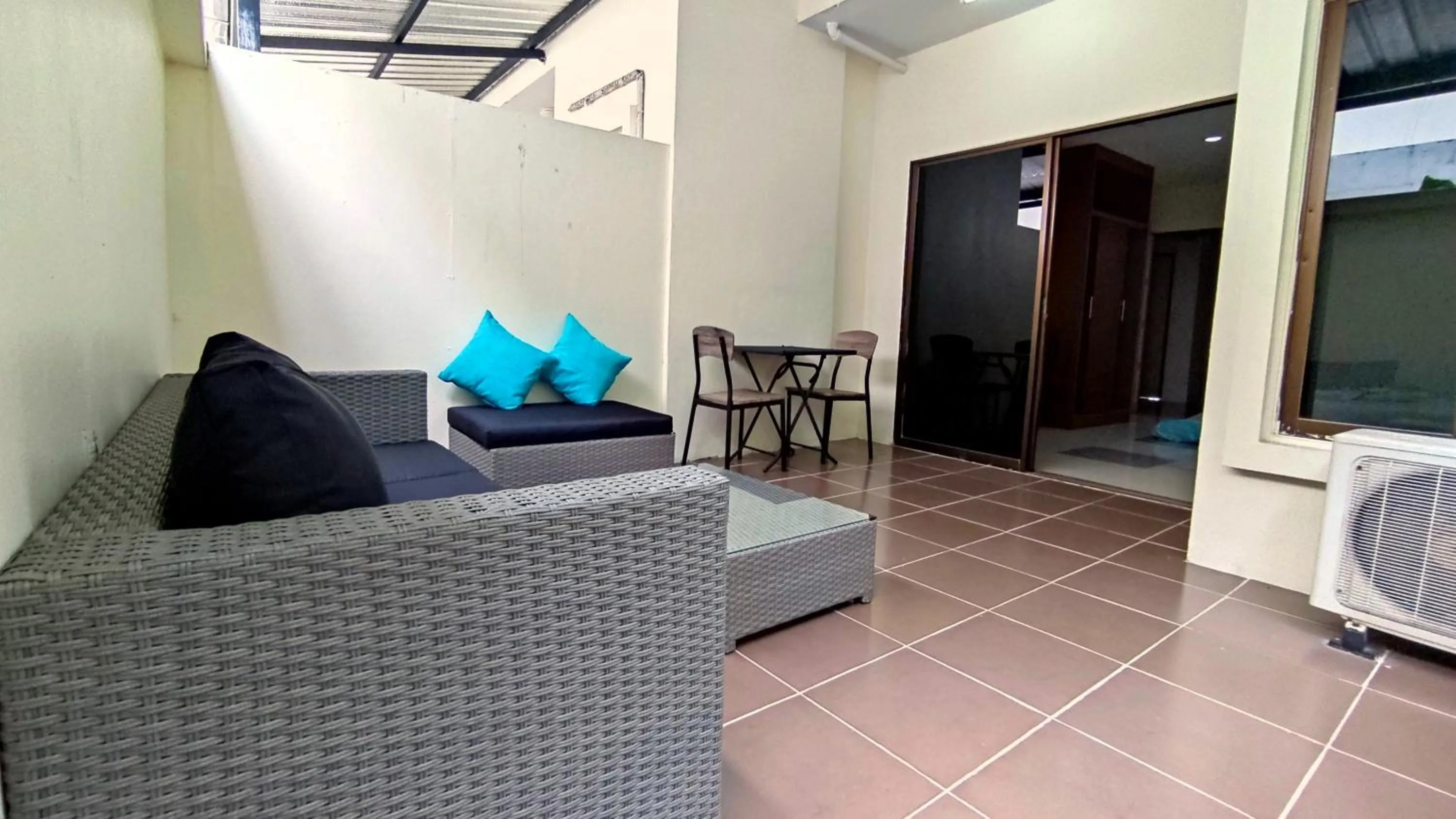 Balcony/Terrace in Lucky Buako Hotel Patong