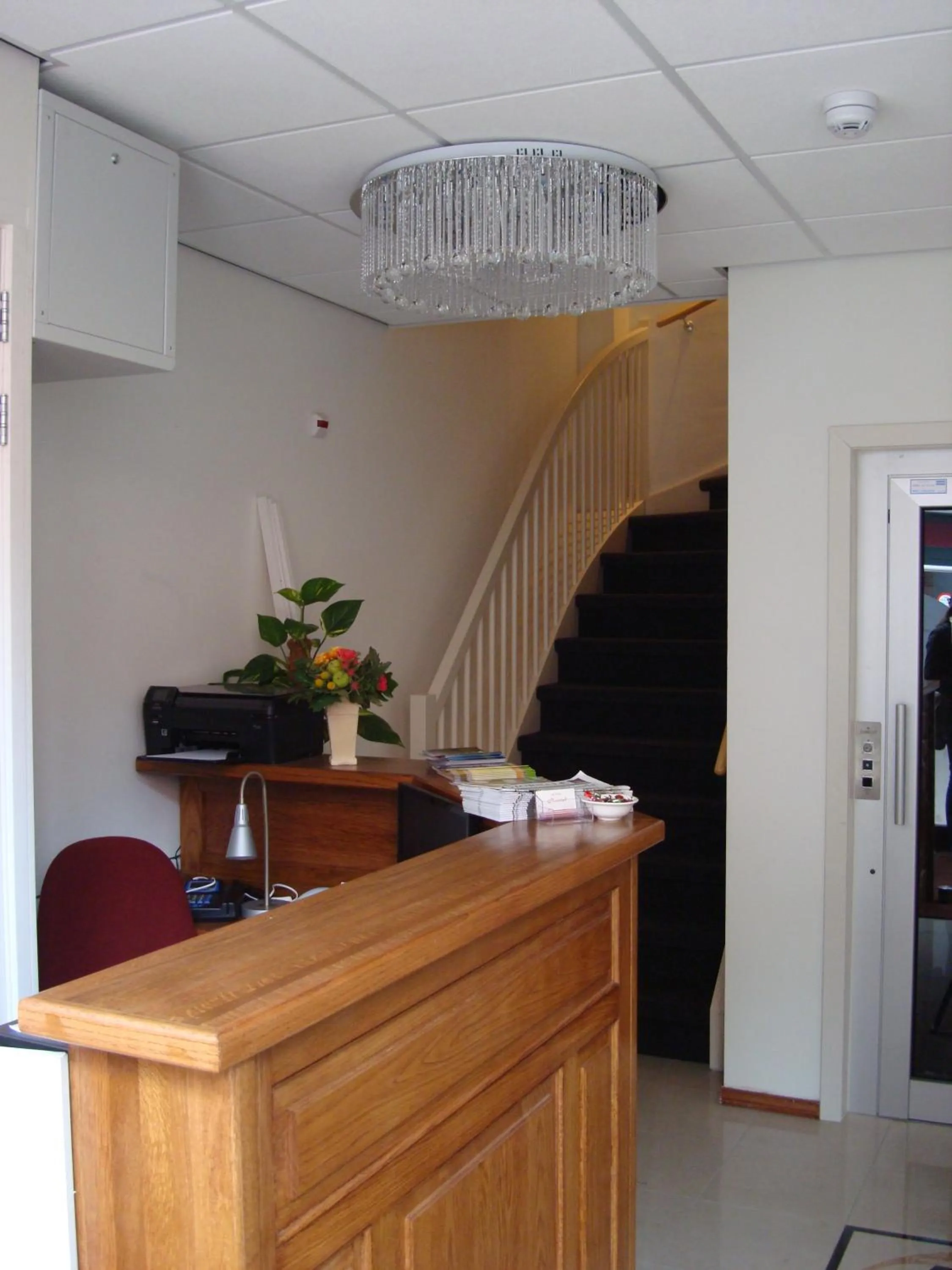 Lobby or reception in Hotel Keistad