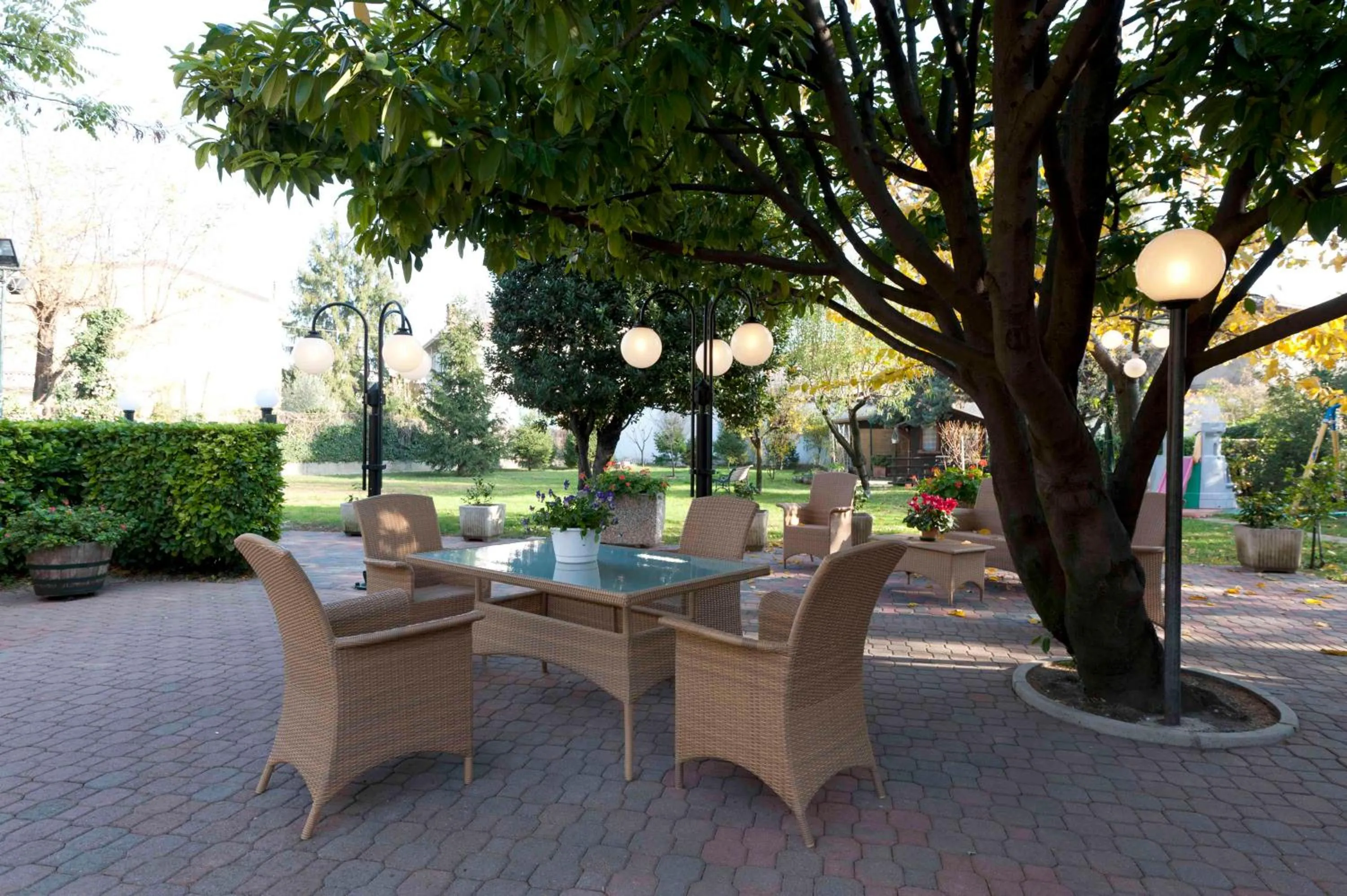 Patio in Ai Campi Di Marcello Hotel