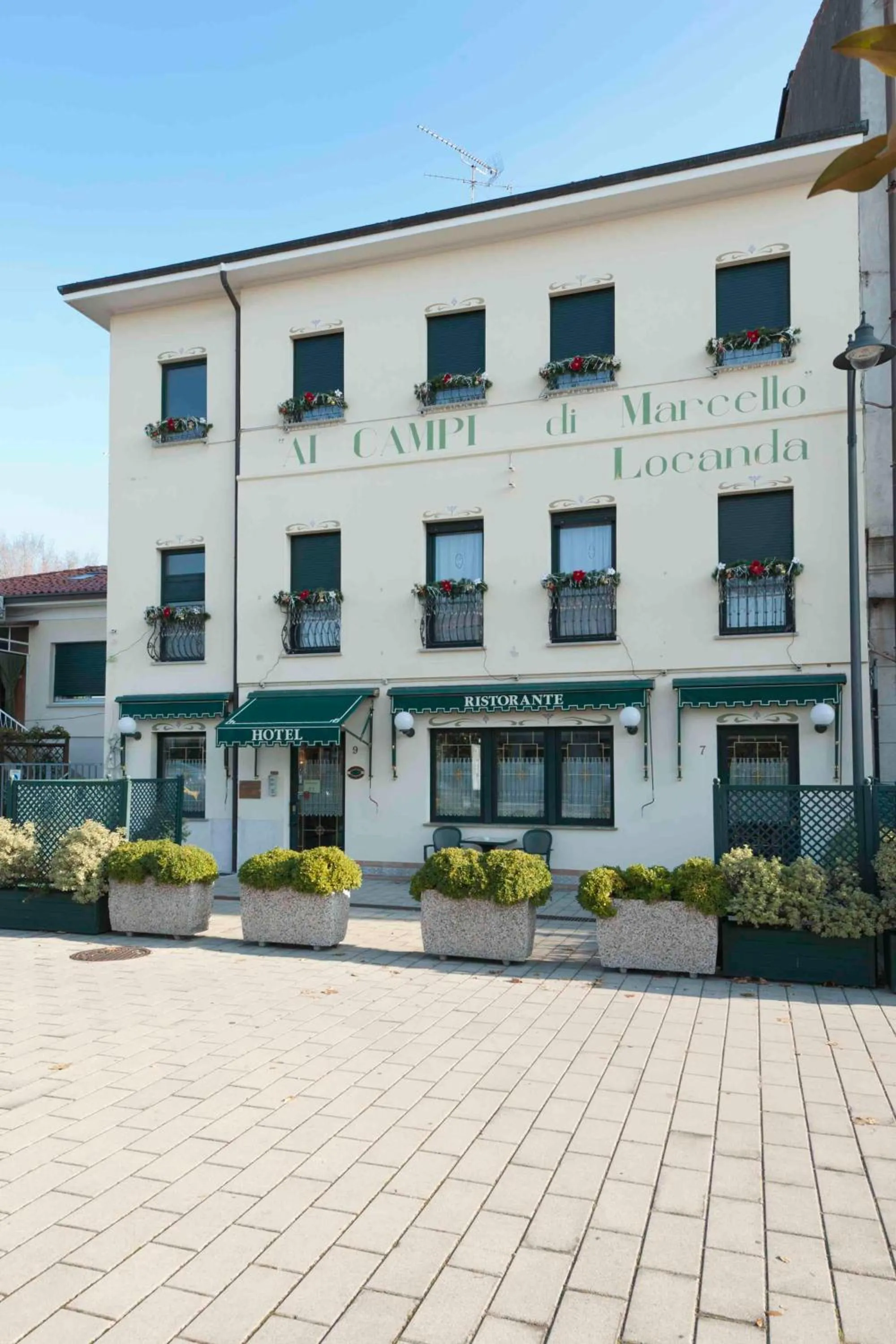 Property building in Ai Campi Di Marcello Hotel