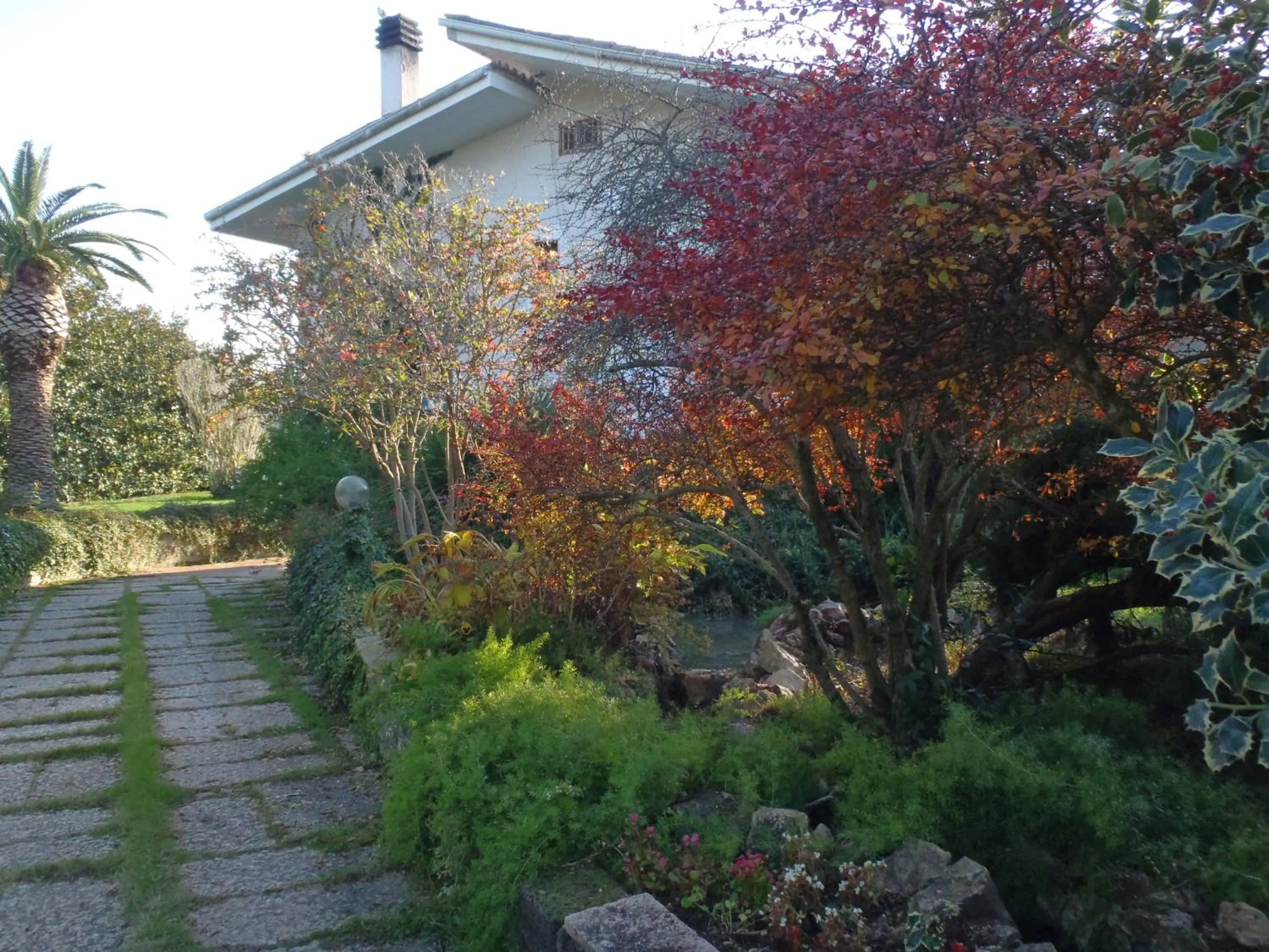 Garden in B&B Villa Sans Souci