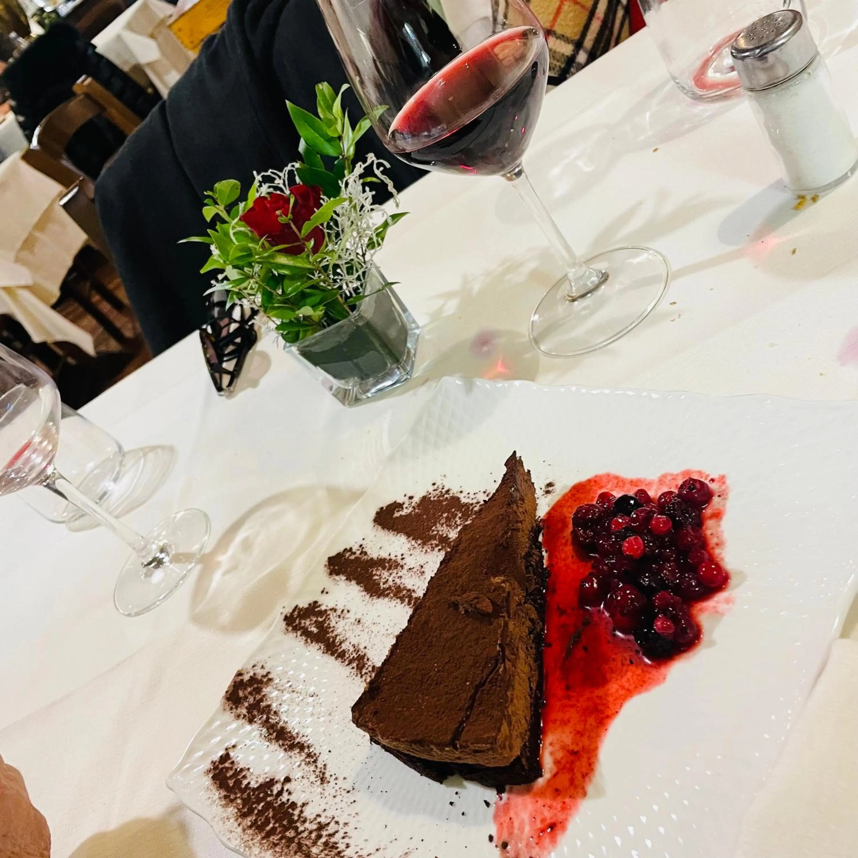 Food and drinks in B&B Villa Sans Souci