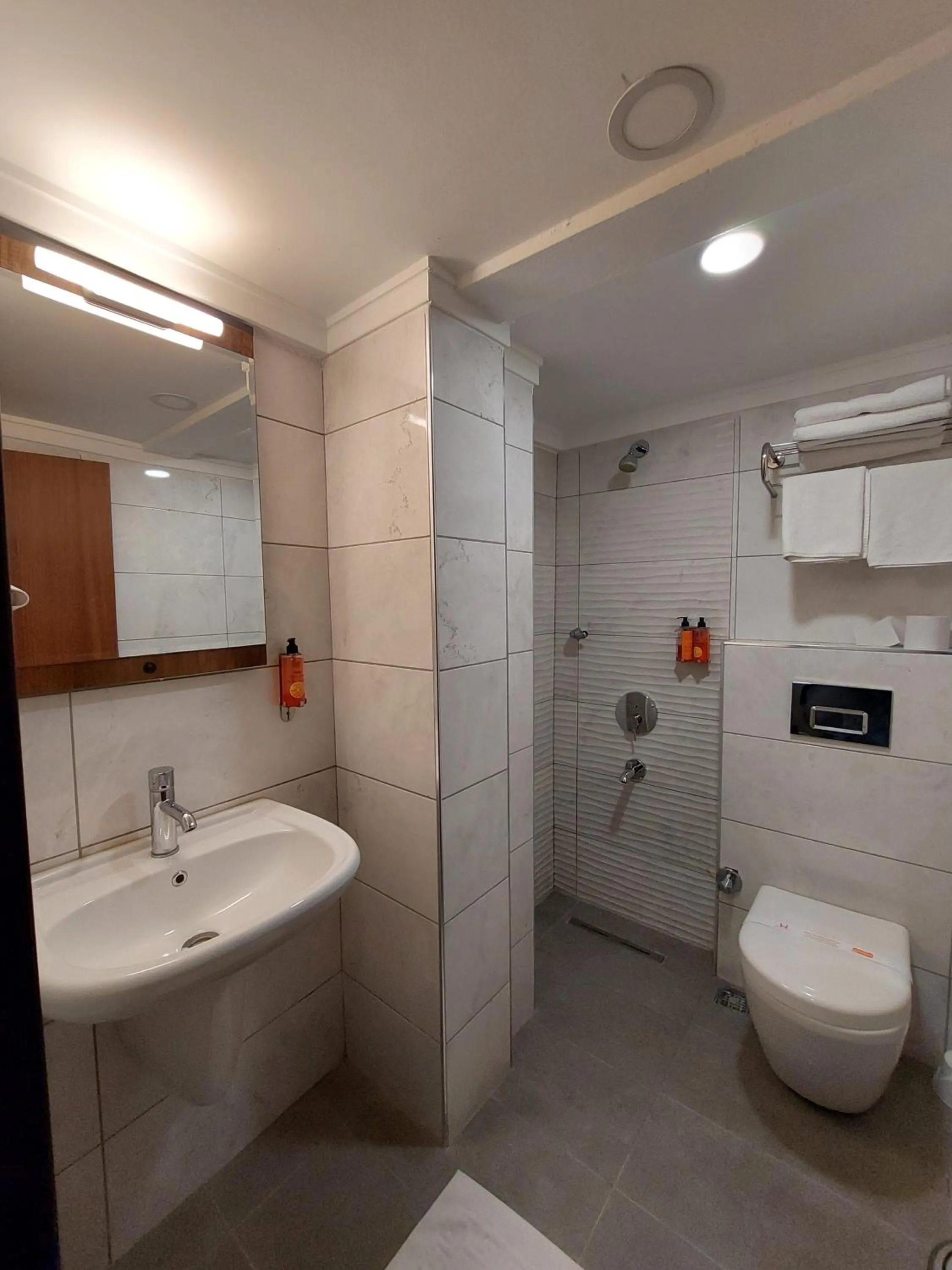 Shower in Balta Hotel