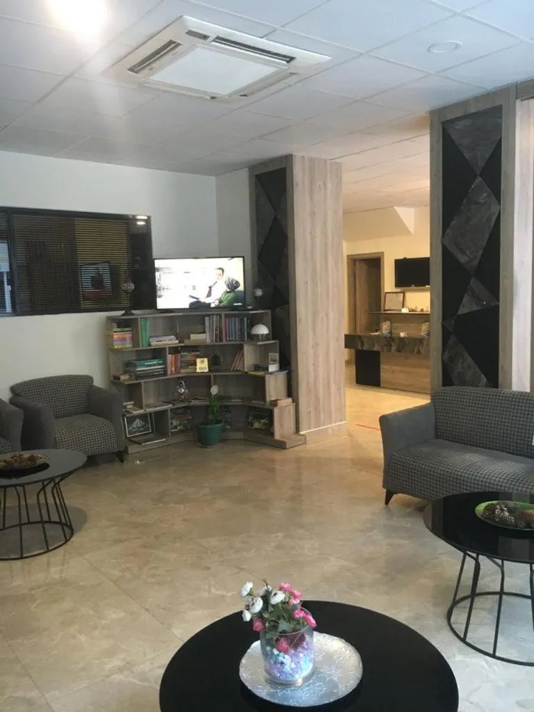 Lobby or reception in Saray Hotel